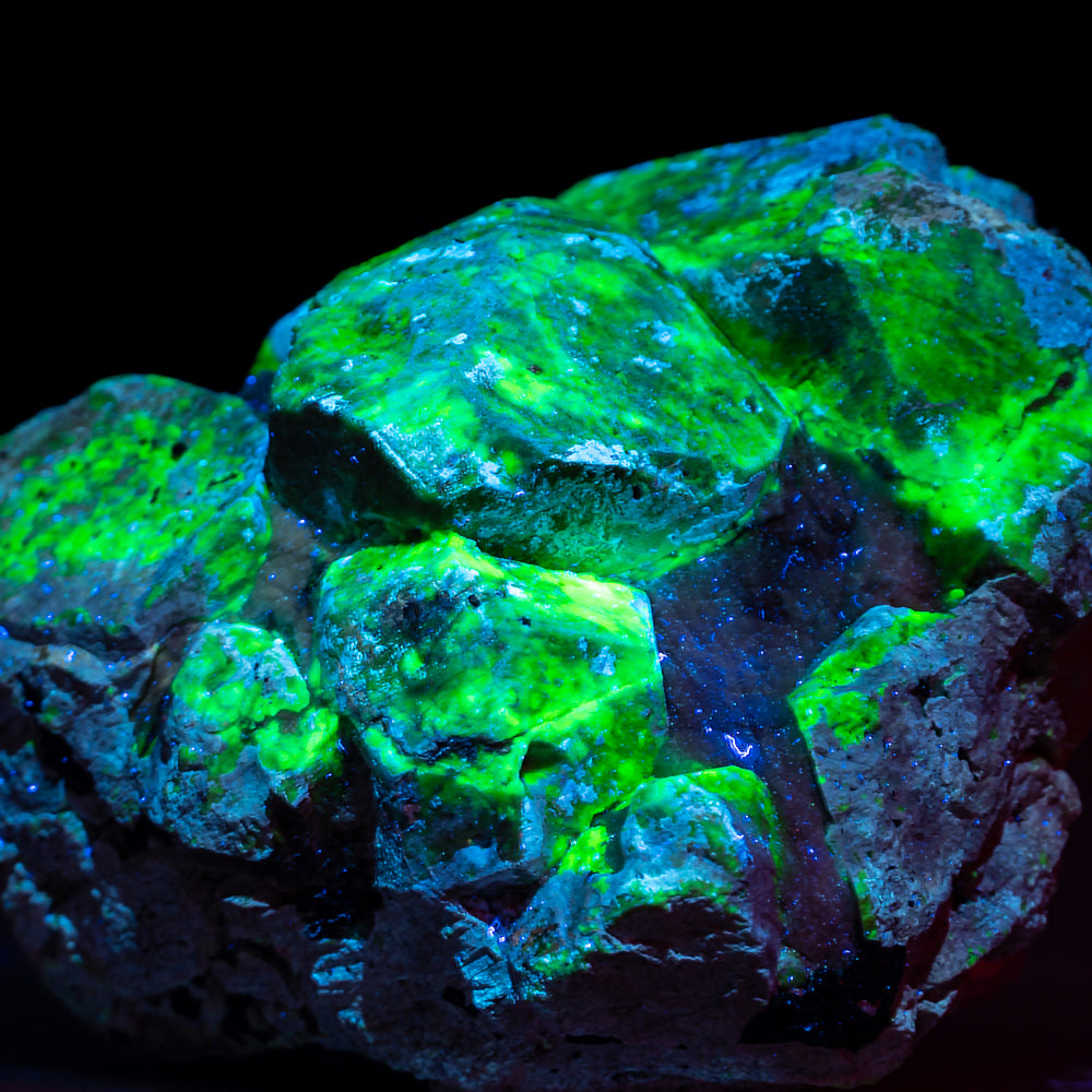 Willemite Cluster (fluoresces) from Franklin, Sussex County, New Jersey