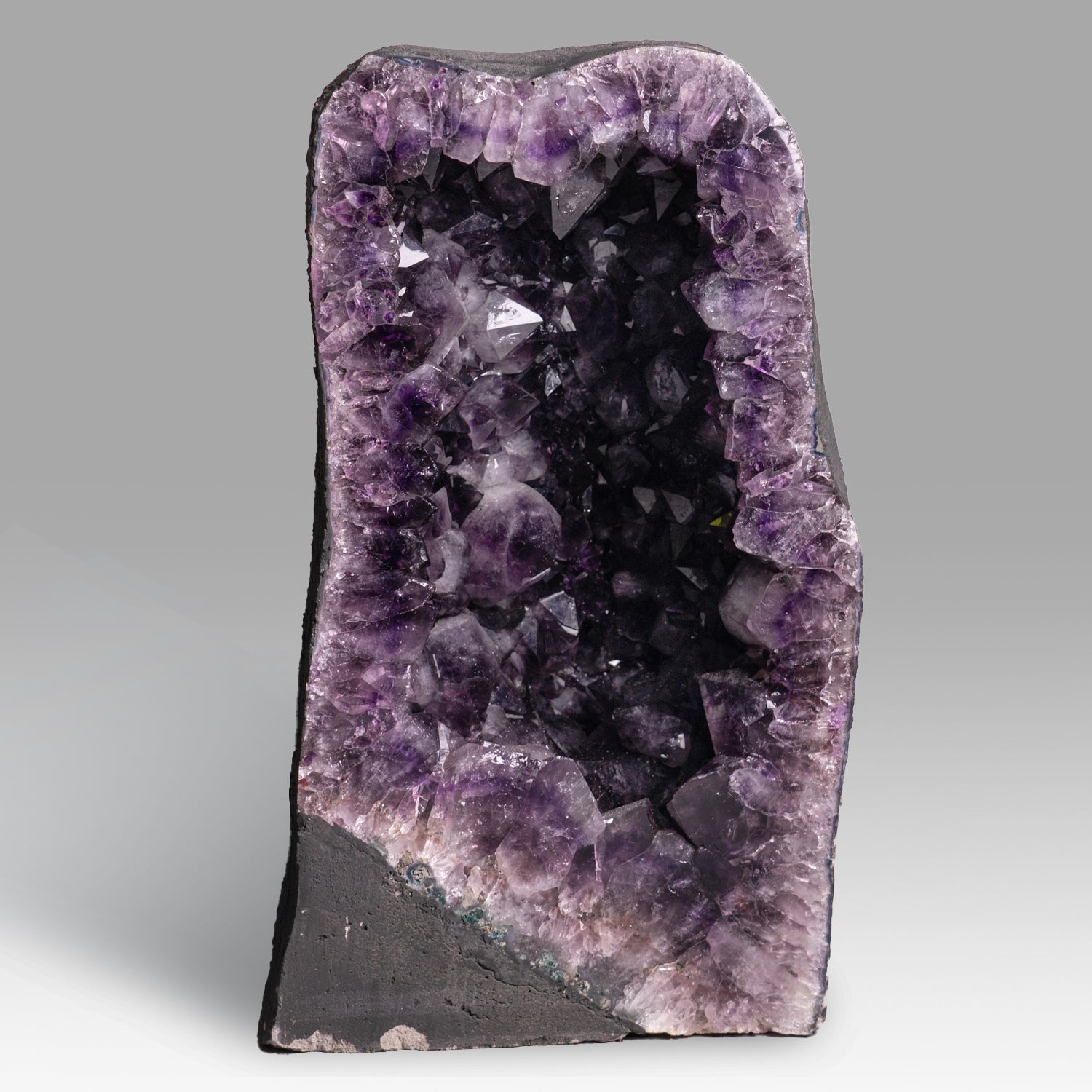 Amethyst Cluster Geode with Calcite From Brazil (25'' 194 lbs)