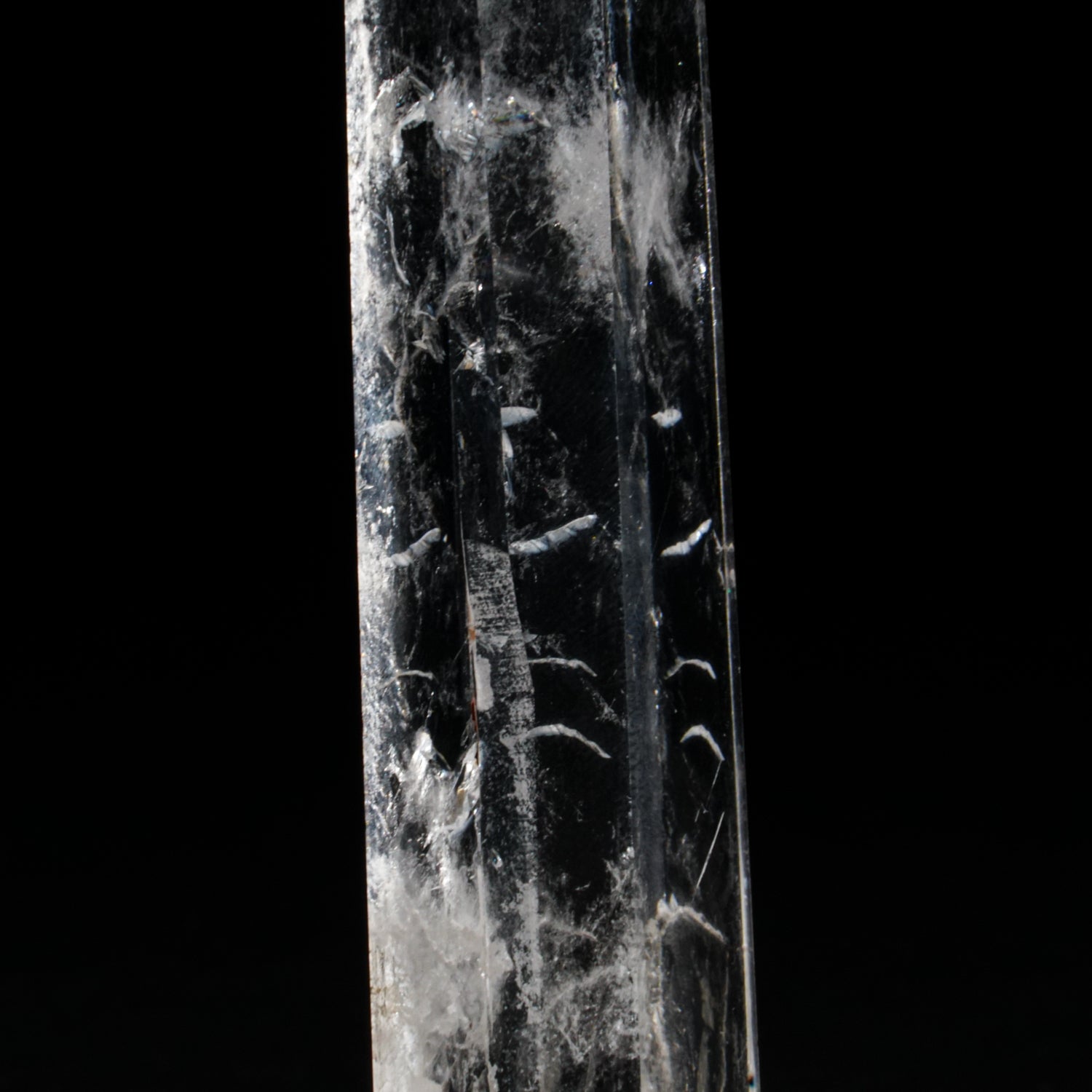 Optical Gem Quartz Crystal Point from Brazil (95.8 grams)