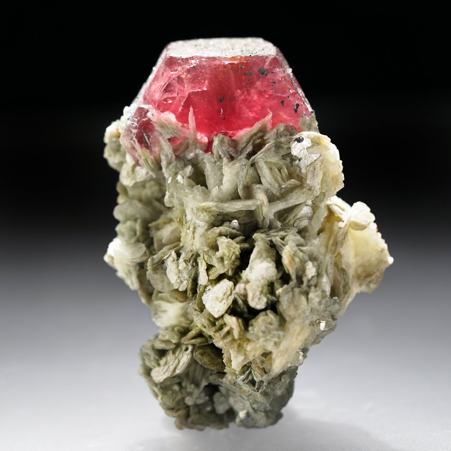 Fluorapatite with Muscovite from Hunza Valley, Gilgit-Baltistan, Pakistan