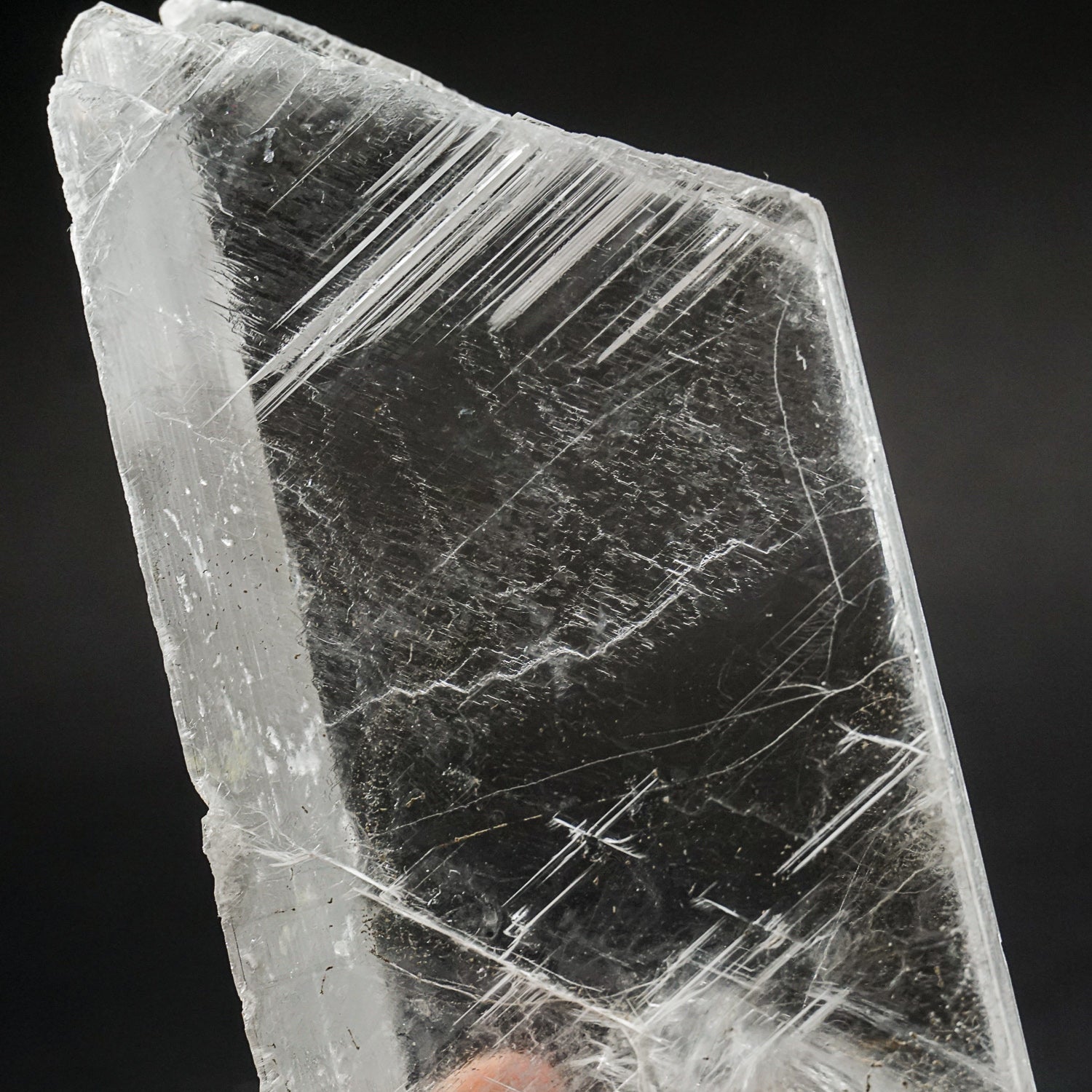 Double Terminated Optical Single Selenite Crystal from Guilin, Guanxi, China (2.8 lbs)