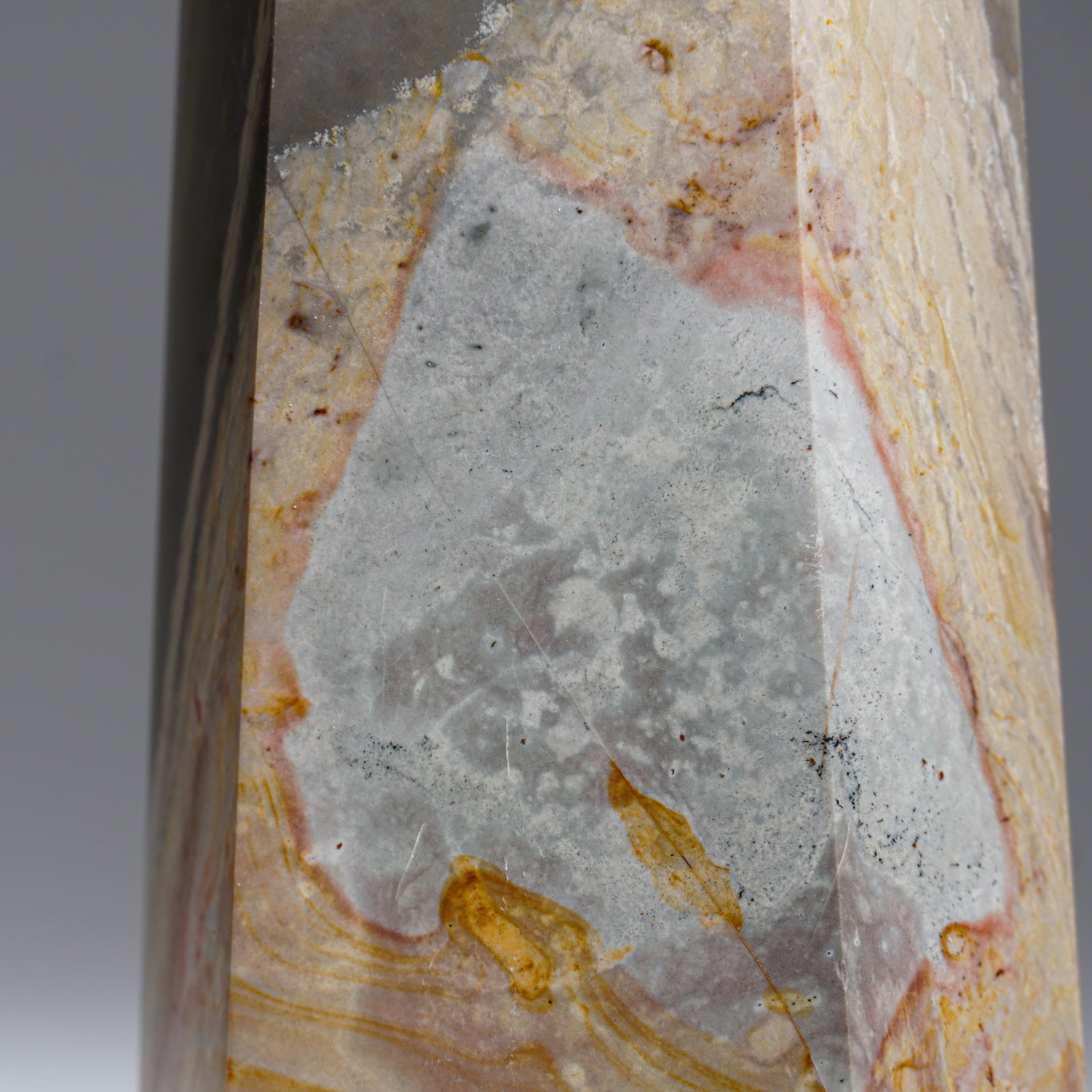 Polished Polychrome Point from Madagascar (2 lbs)