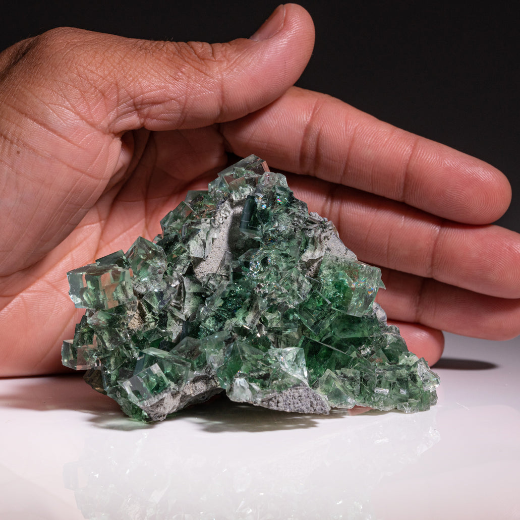 Green Fluorite from China to Buy | Bench Inspected Mineral