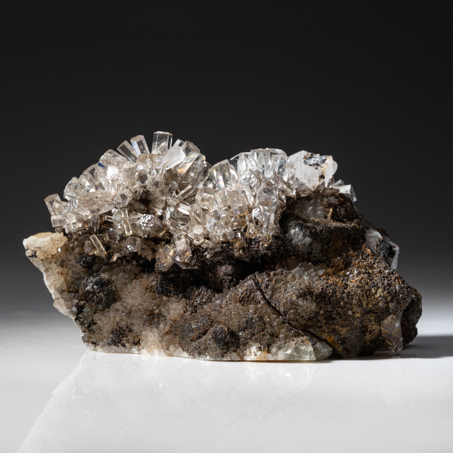 Optical Calcite Crystals from Leiping Mine, Guiyang, Hunan, China