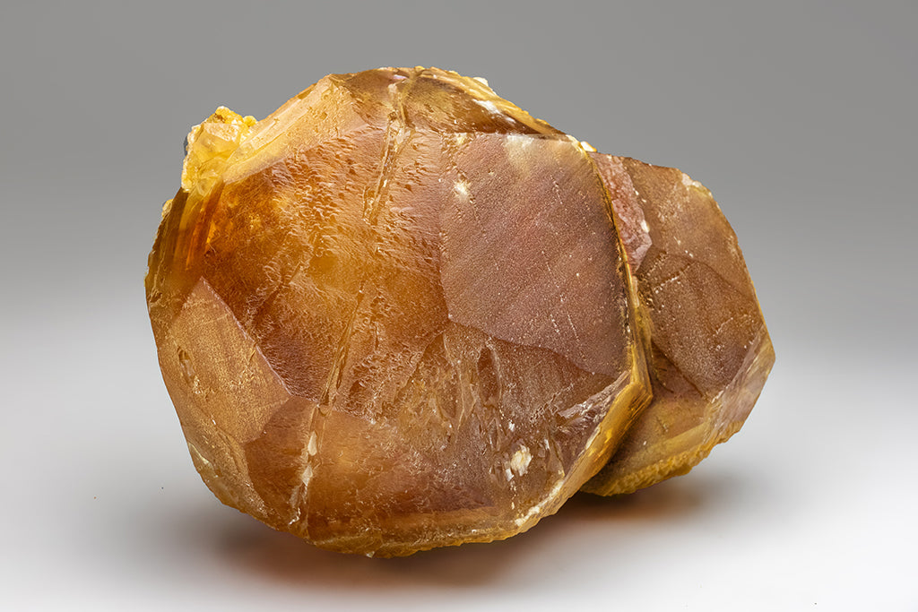 Golden Calcite Crystals from York Stone Quarry, York County, Pennsylvania