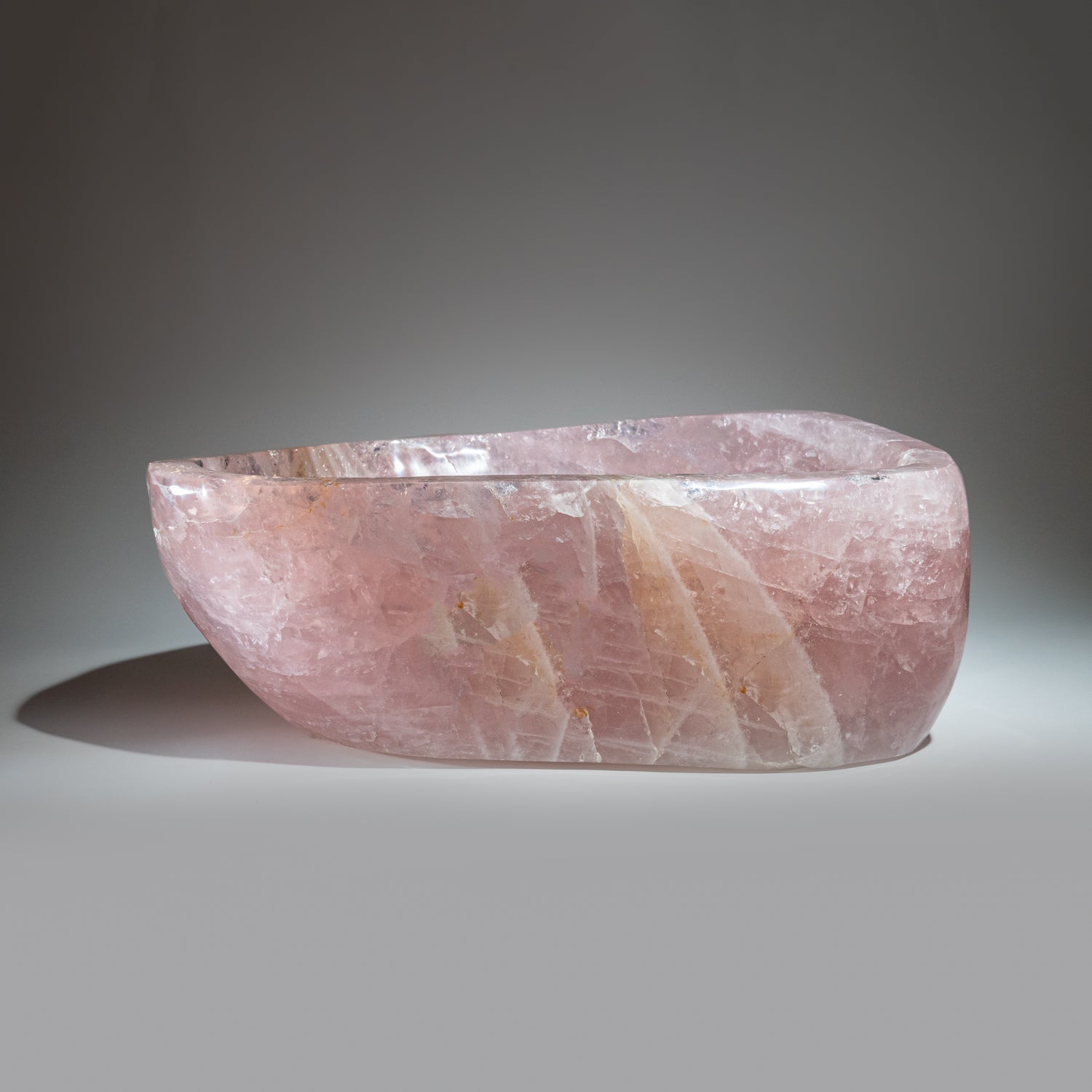 Rose Quartz Crystal Bowl Piece