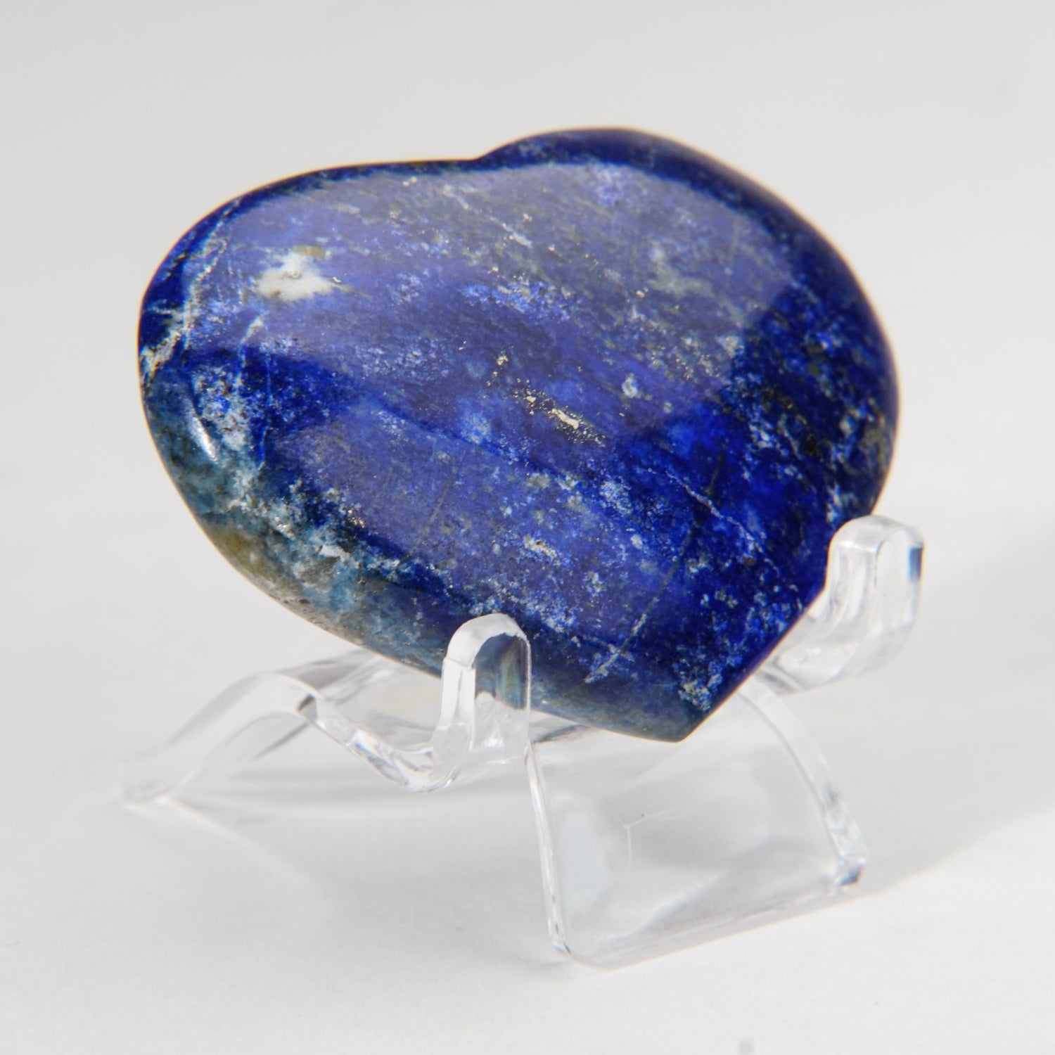Polished Lapis Lazuli Heart from Afghanistan (33.9 grams)