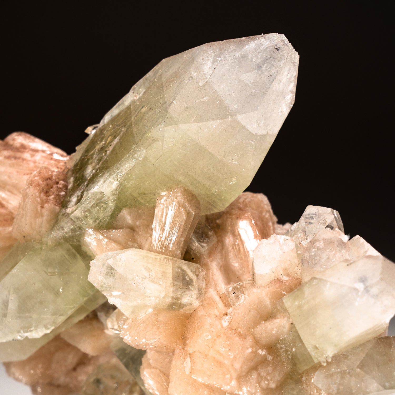 Apophyllite With Stilbite