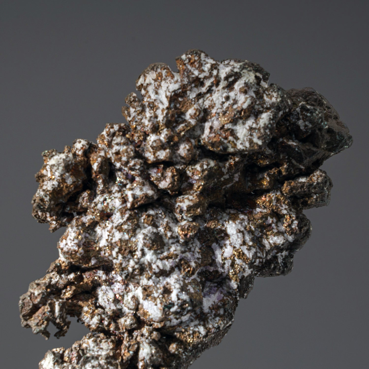 Crystallized Native Copper from Chimney Rock Quarry, Bound Brook, Somerset County, New Jersey