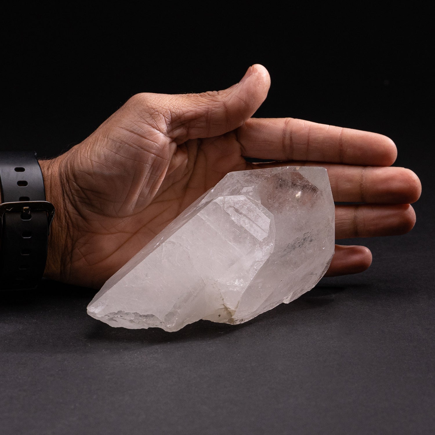 Gem Quartz Crystal Cluster from Brazil (1.3 lbs)