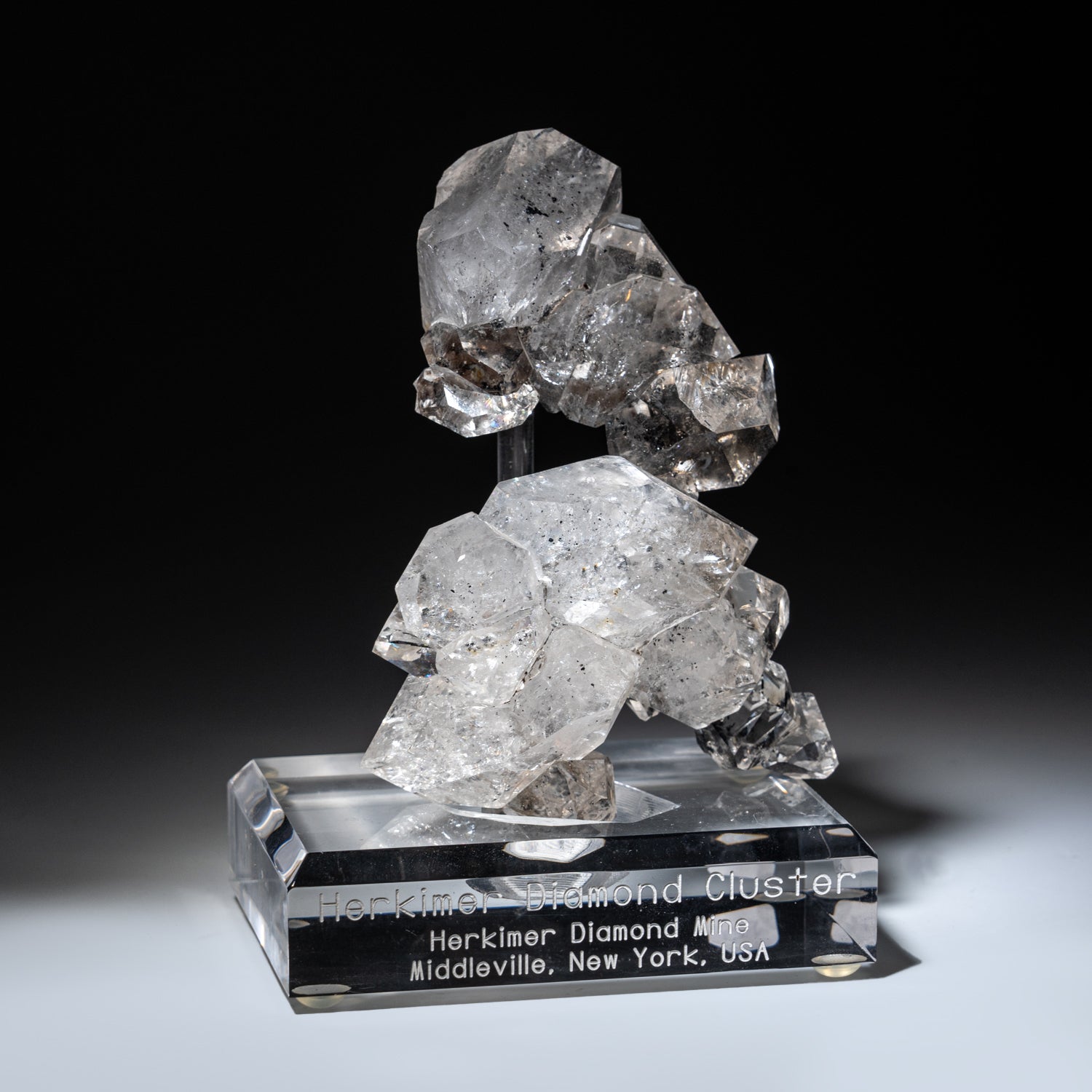 Herkimer Quartz Cluster from Herkimer County, New York (341.4 grams)