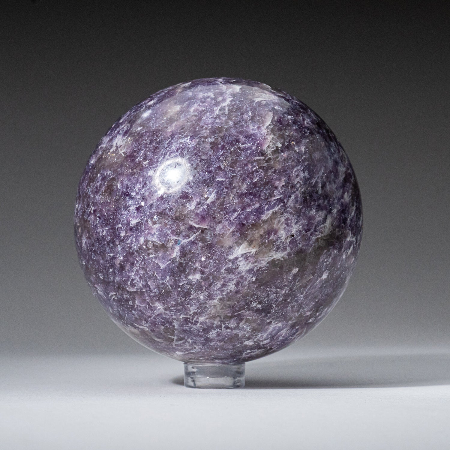 Genuine Polished Lepidolite (2.75") Sphere from Madagascar