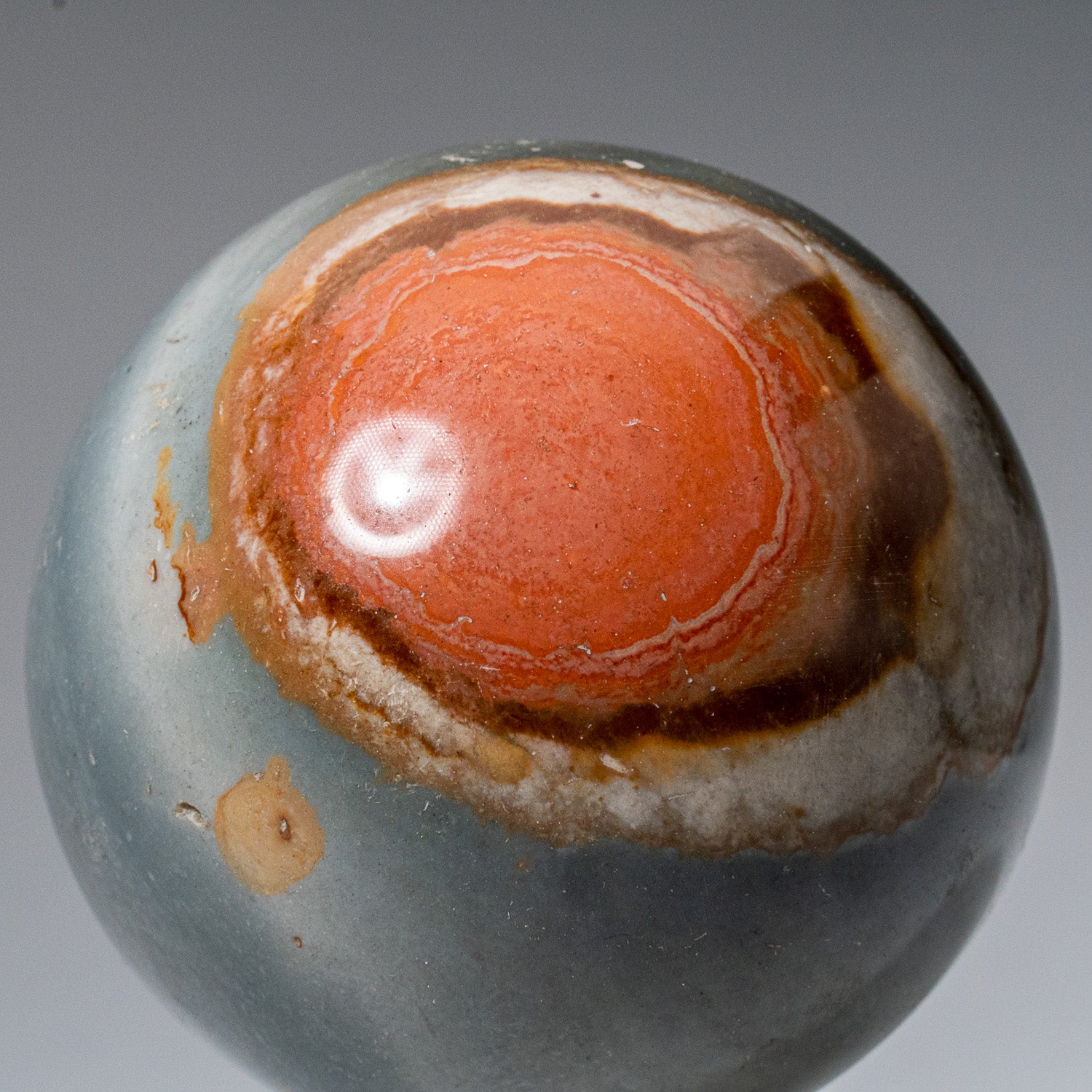 Genuine Polished Polychrome (2.5") Sphere from Madagascar