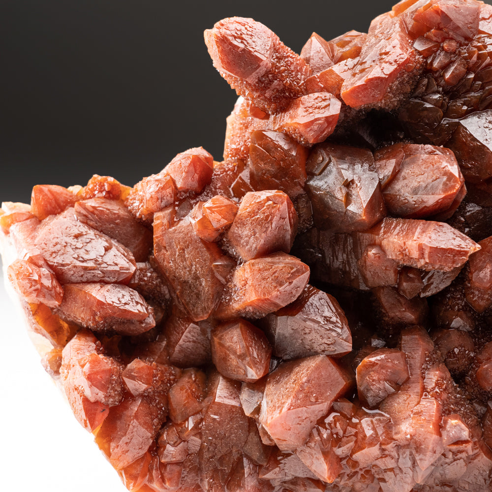 Red Quartz Hematite crystal cluster From Morocco (5.6 lbs) — Astro Gallery  of Gems