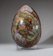 Ocean Jasper Egg newest with Stand