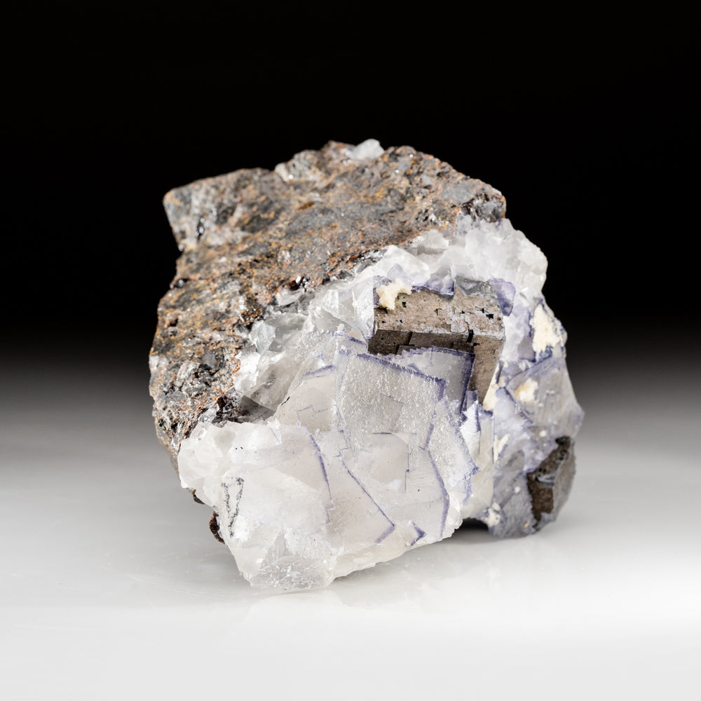 Purple Fluorite from Elmwood Mine, Carthage, Smith County, Tennessee (5.6 lbs)