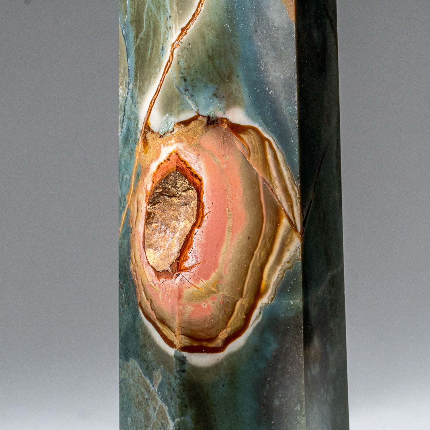 Polished Polychrome Point from Madagascar (2.1 lbs)