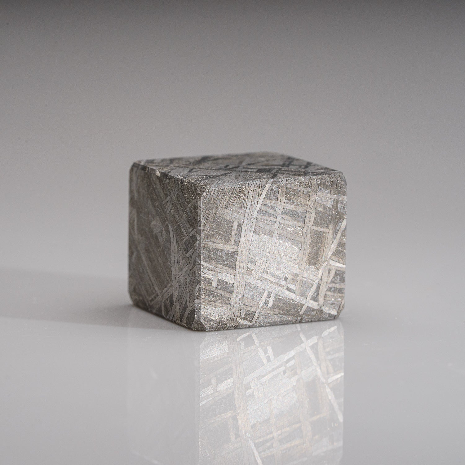 Genuine Muonionalusta Meteorite Cube (24 grams)
