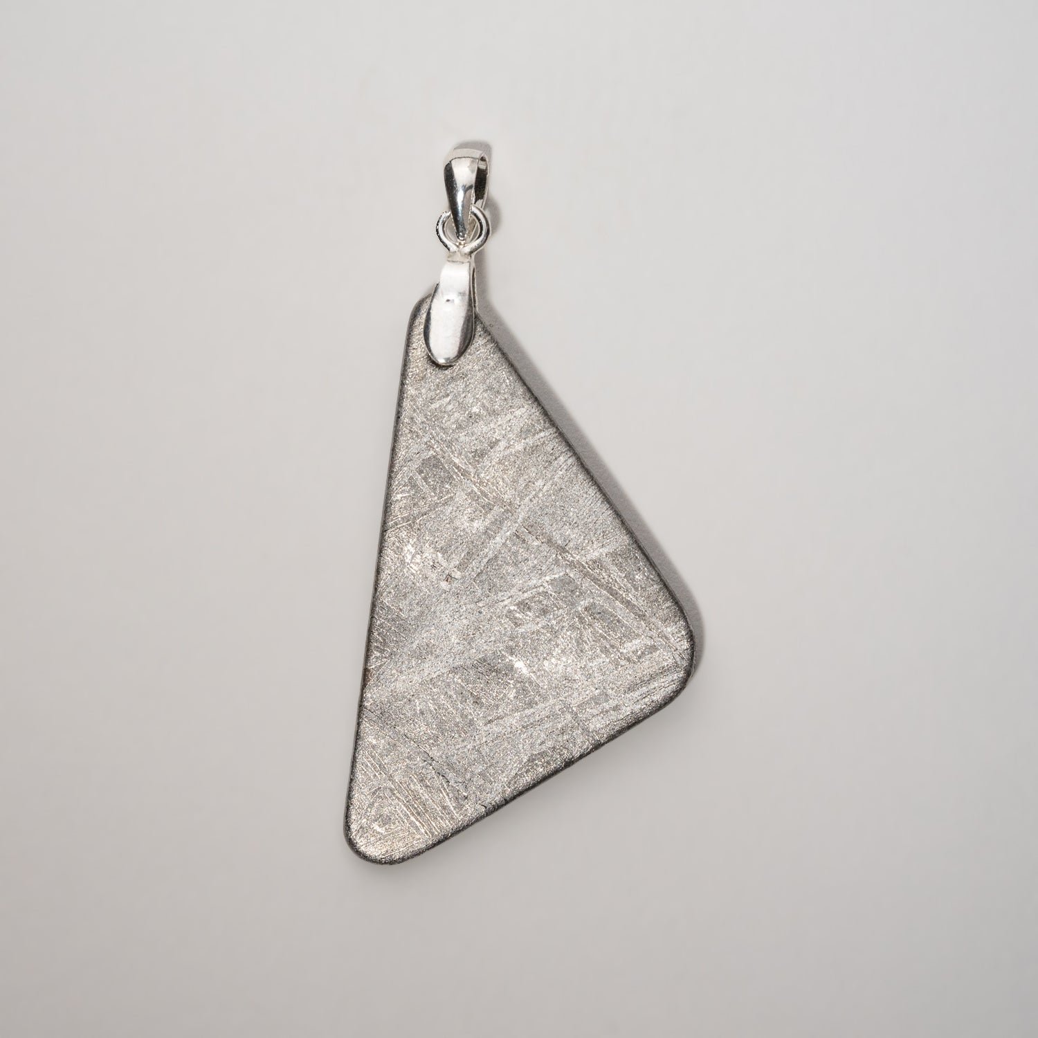 Polished Seymchan Meteorite pendant (6.7 grams) with 18" Sterling Silver Chain