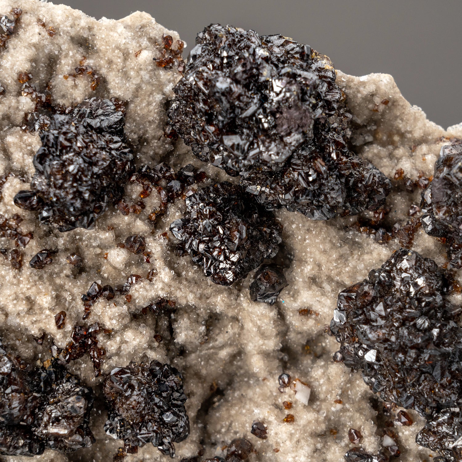 Sphalerite with Quartz from Elmwood Mine, Carthage, Smith County, Tennessee