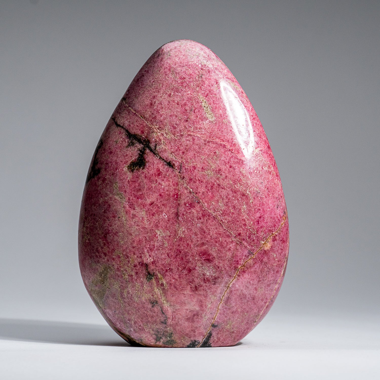 Polished Imperial Rhodonite Freeform from Madagascar (3 lbs) — Astro ...