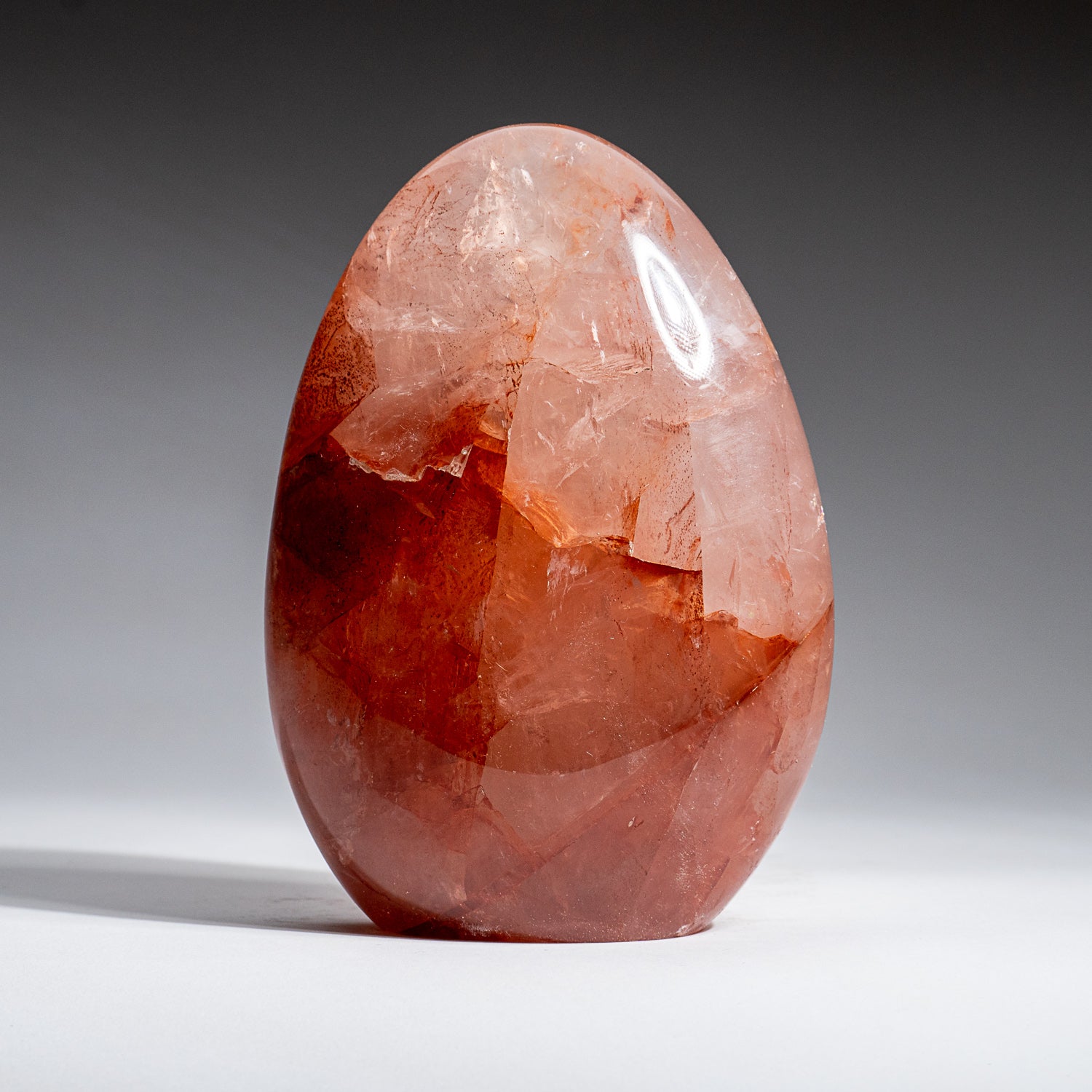 Genuine Polished Strawberry Quartz Freeform (2.6 lbs)