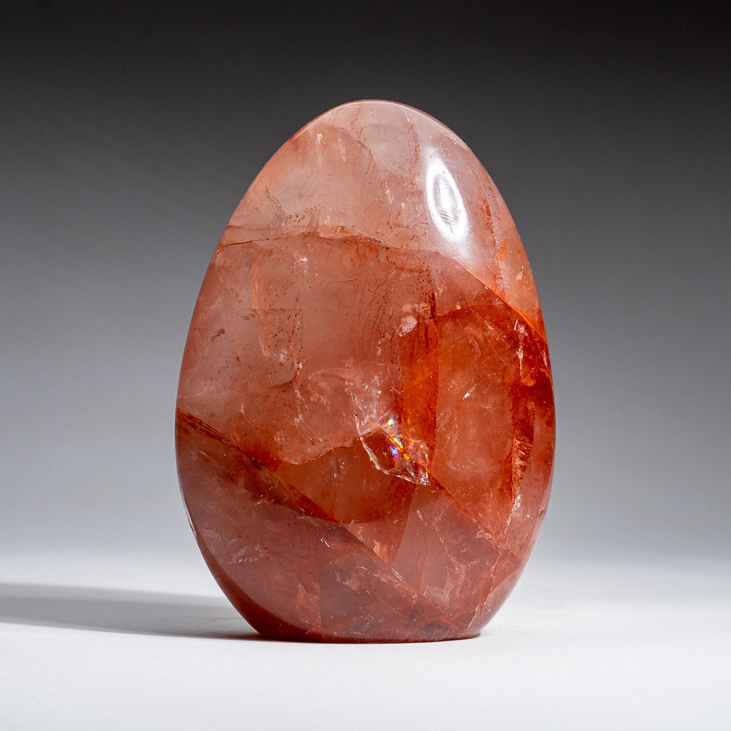 Genuine Polished Strawberry Quartz Freeform (2.6 lbs)