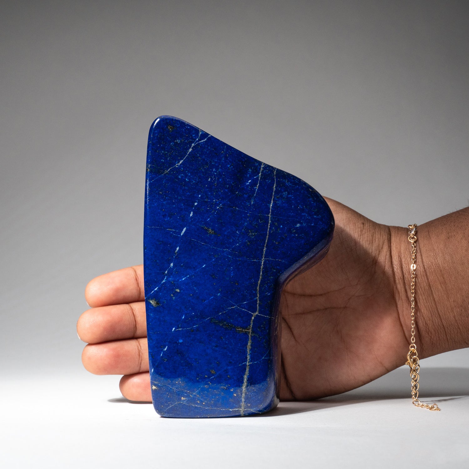 Polished Lapis Lazuli Freeform from Afghanistan (1.6 lbs)