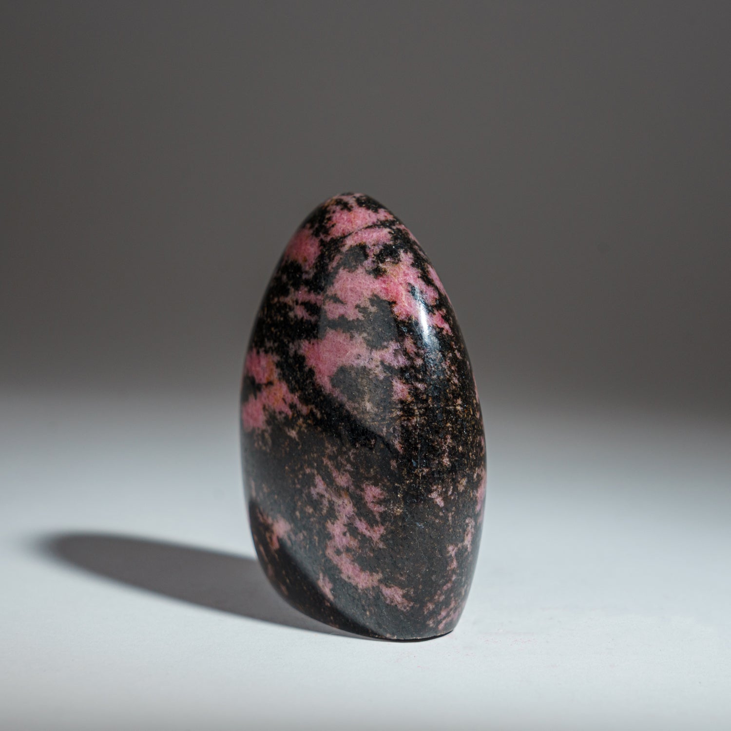 Polished Imperial Rhodonite Freeform from Madagascar (1.4 lbs)