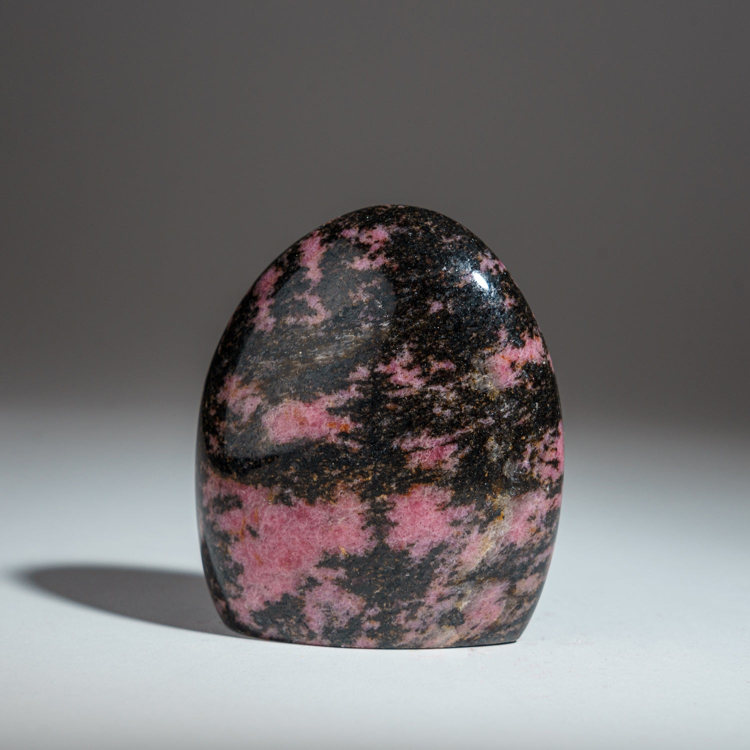 Polished Imperial Rhodonite Freeform from Madagascar (1.4 lbs)