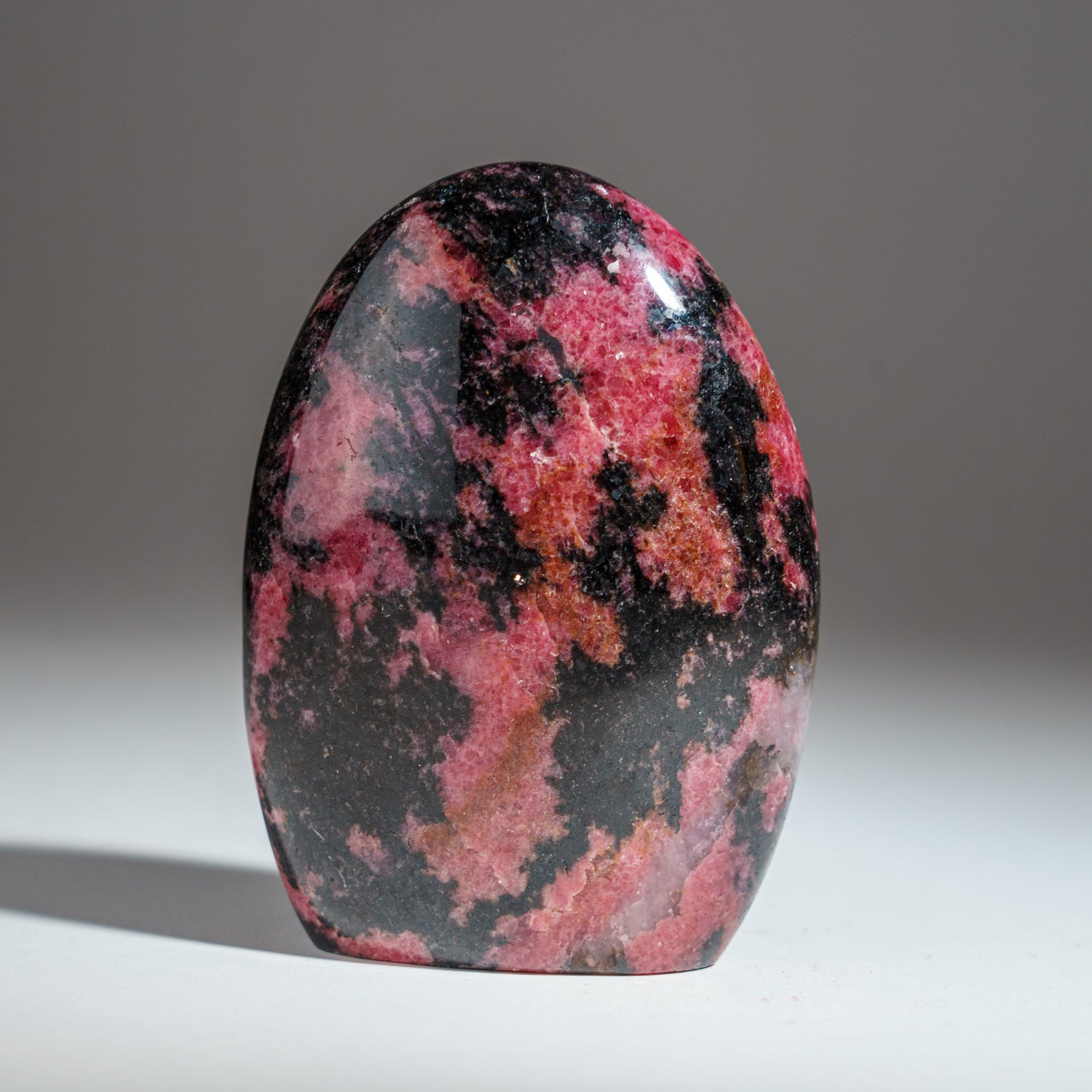 Polished Imperial Rhodonite Freeform from Madagascar (1.7 lbs)
