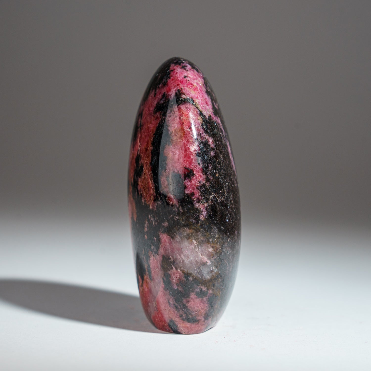 Polished Imperial Rhodonite Freeform from Madagascar (1.7 lbs)