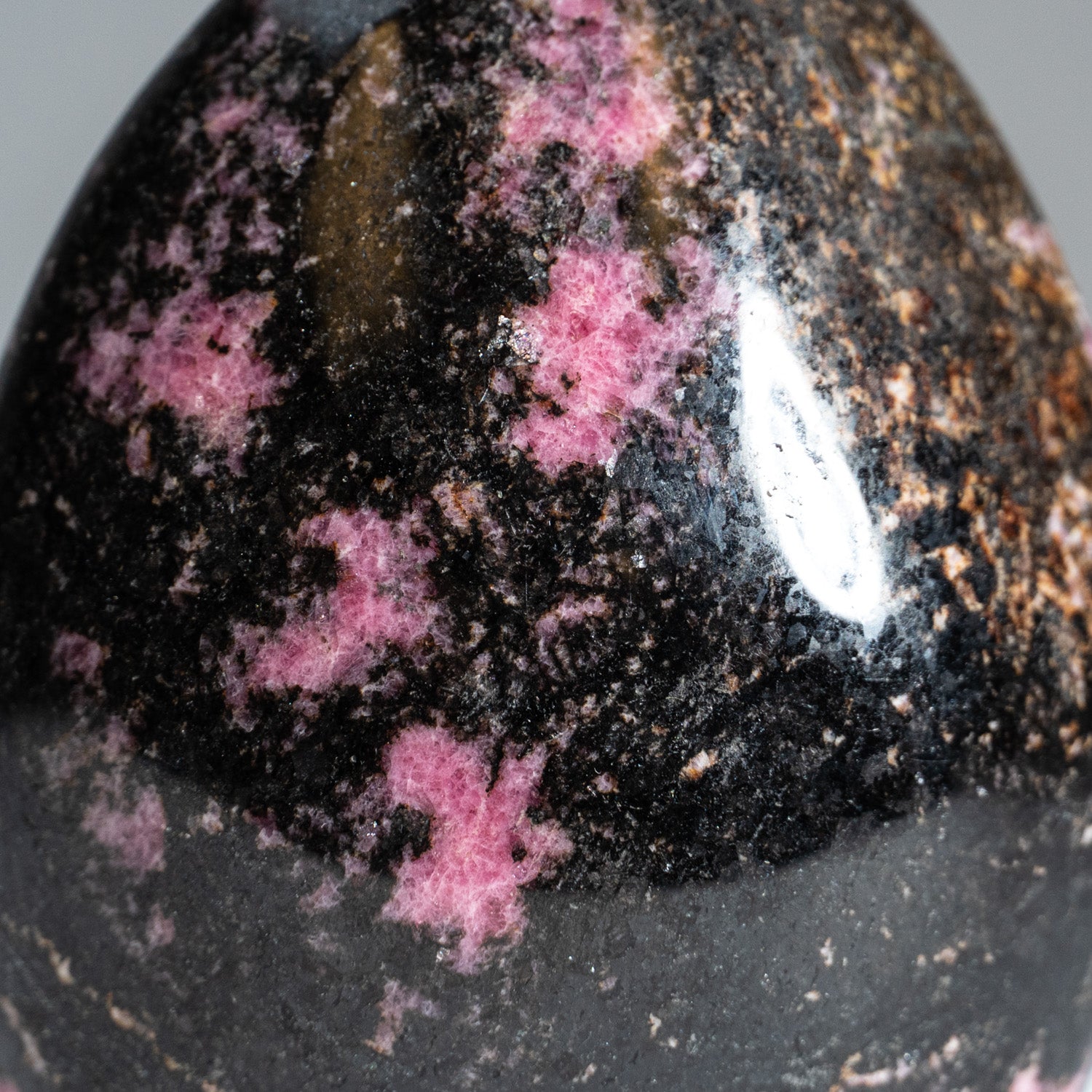Polished Imperial Rhodonite Freeform from Madagascar (.9 lbs)