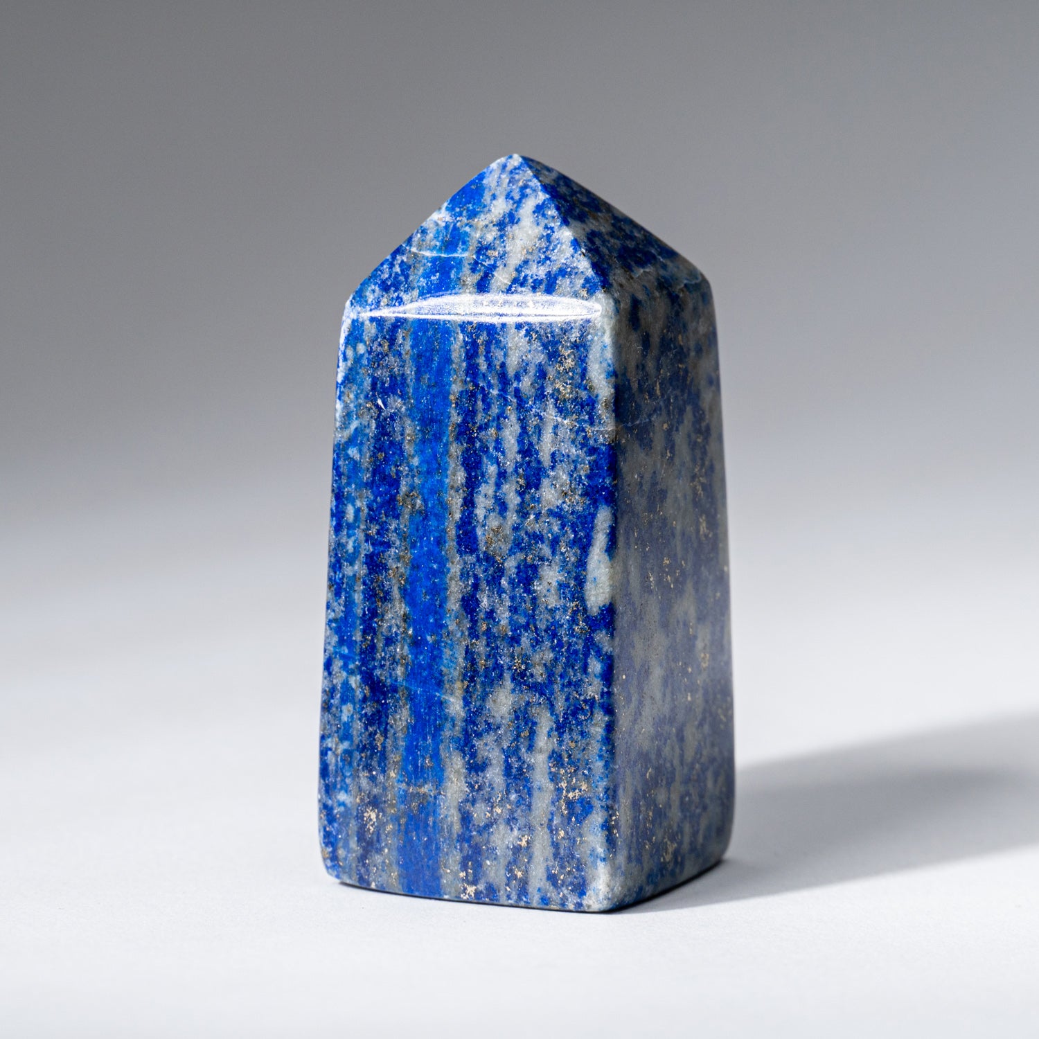 Polished Lapis Lazuli Obelisk from Afghanistan (112.4 grams)