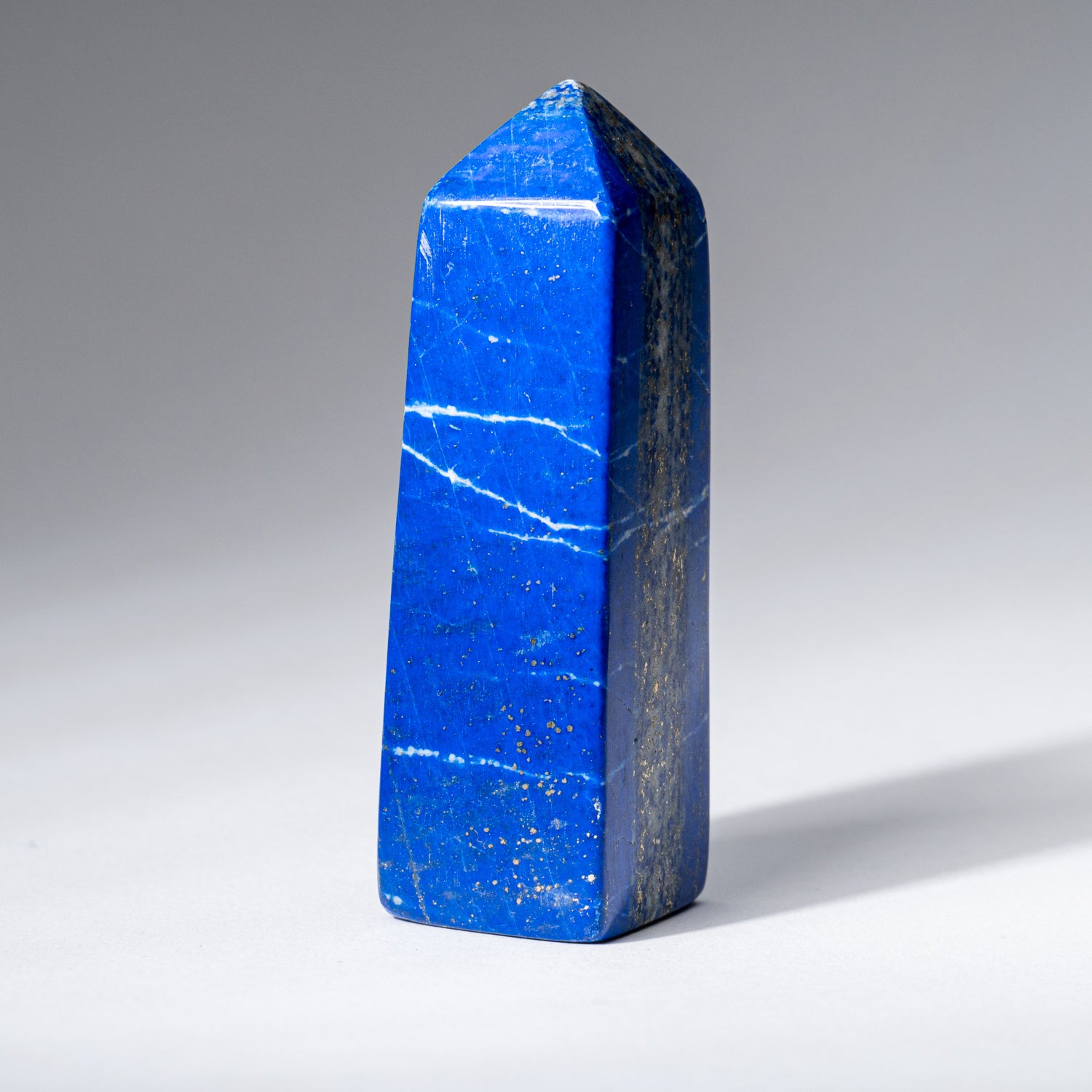Polished Lapis Lazuli Obelisk from Afghanistan (110.7 grams)