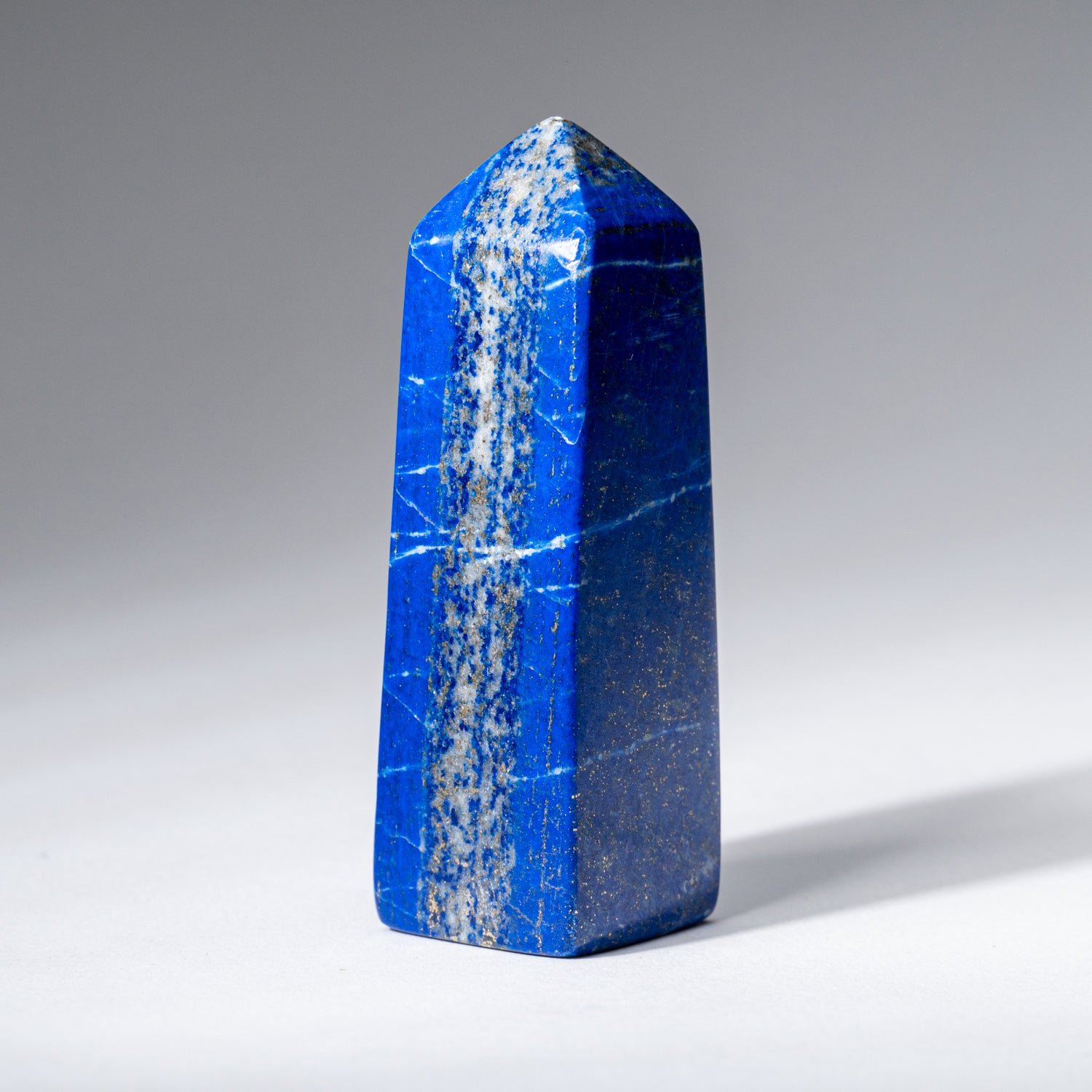 Polished Lapis Lazuli Obelisk from Afghanistan (110.7 grams)