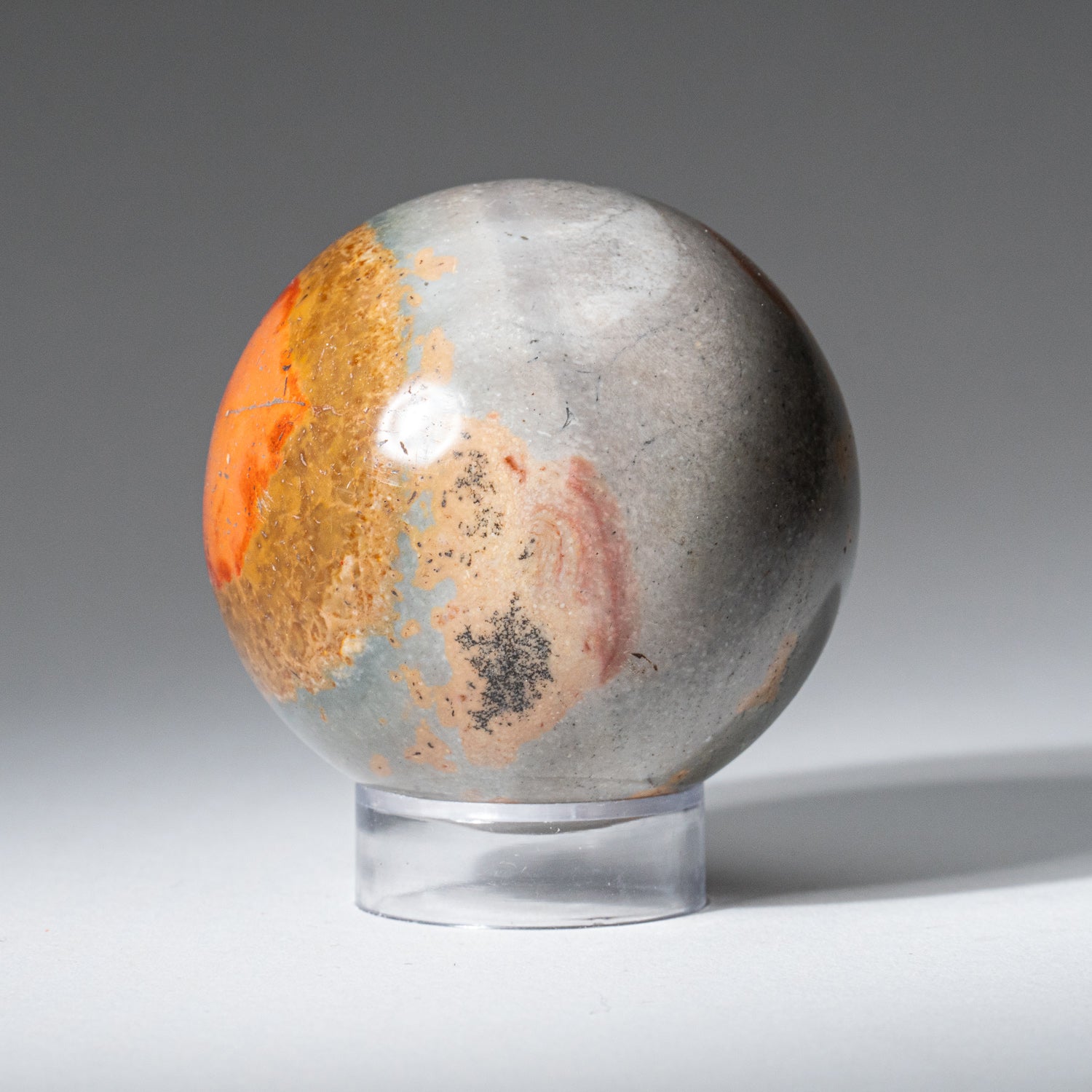 Genuine Polished Polychrome Sphere from Madagascar (277.6 grams)
