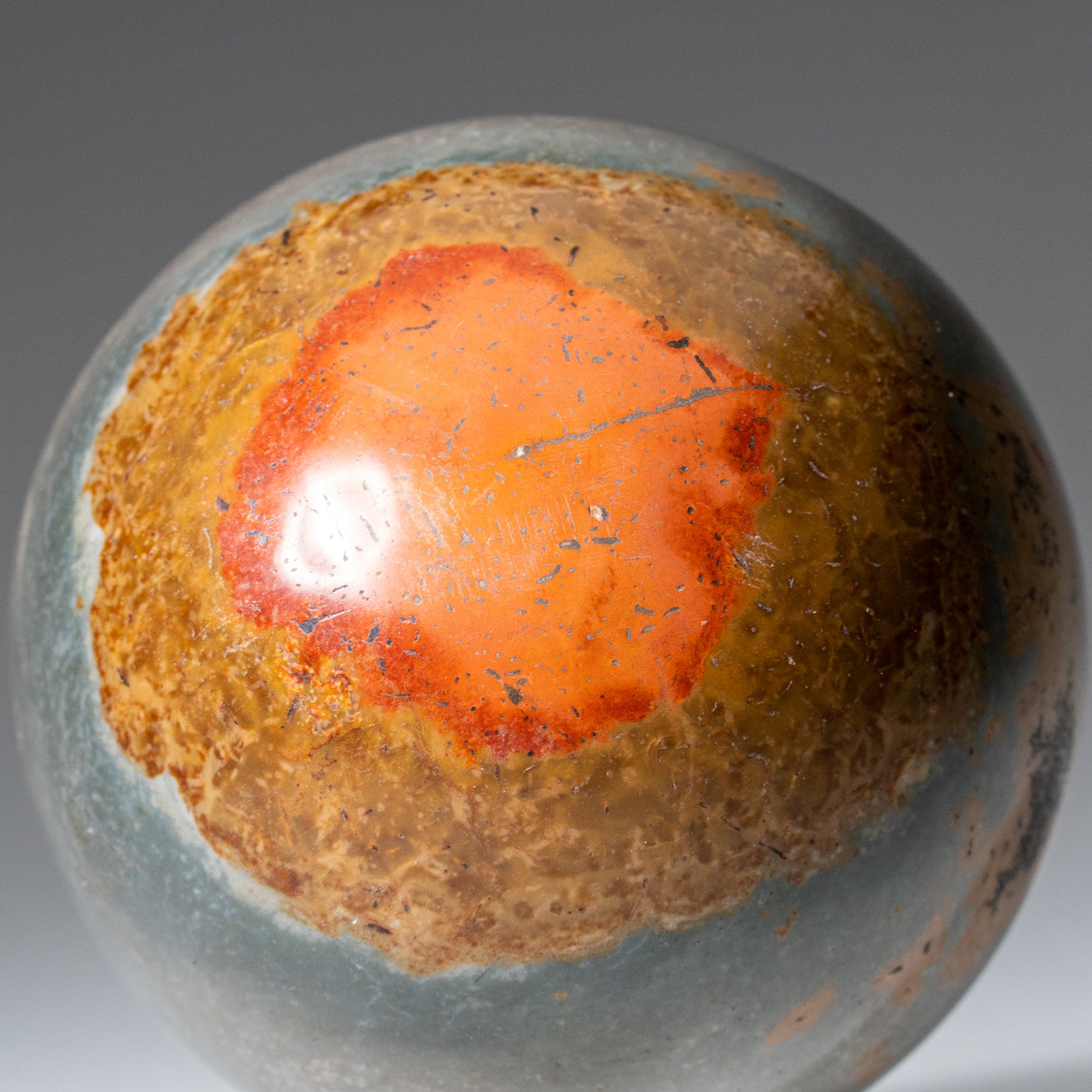 Genuine Polished Polychrome Sphere from Madagascar (277.6 grams)