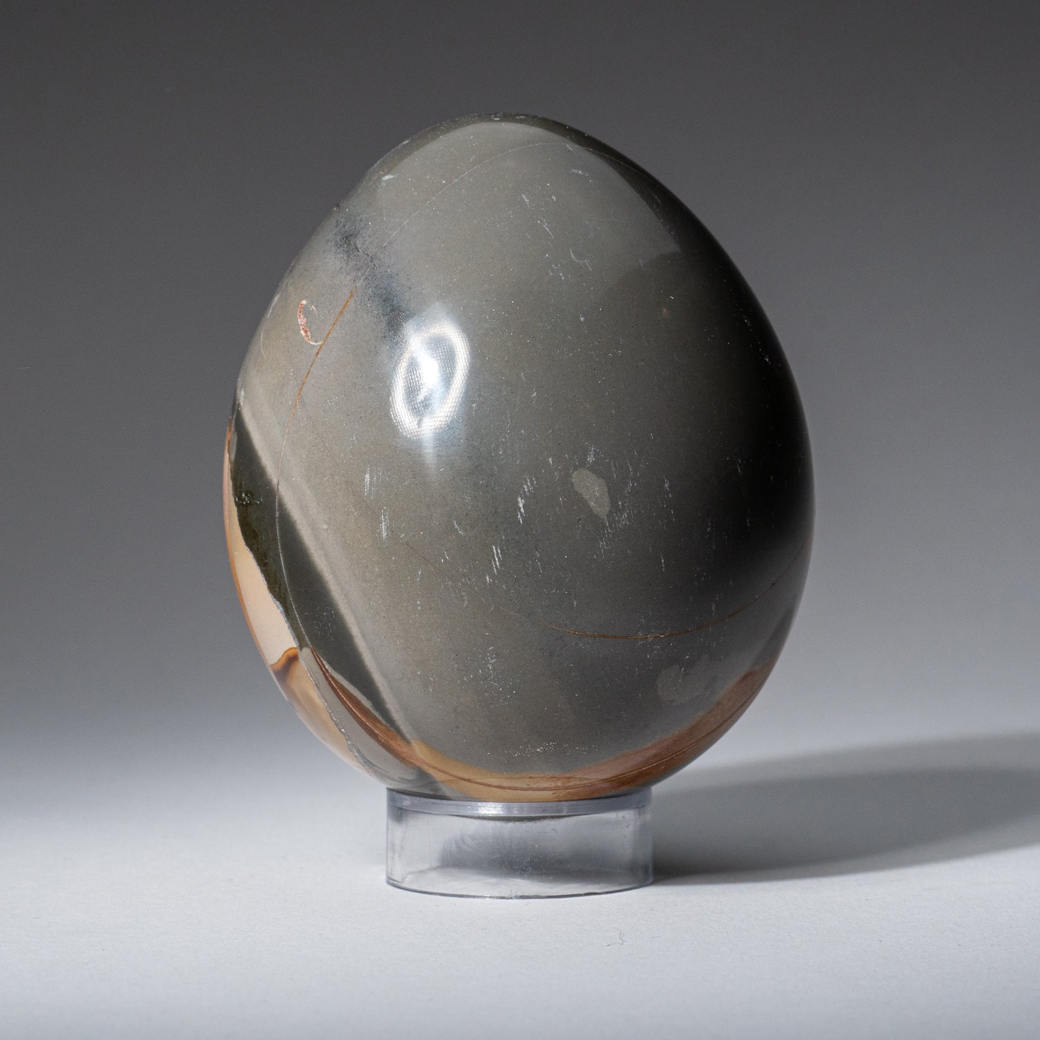 Genuine Polished Polychrome Egg from Madagascar (538.2 grams)