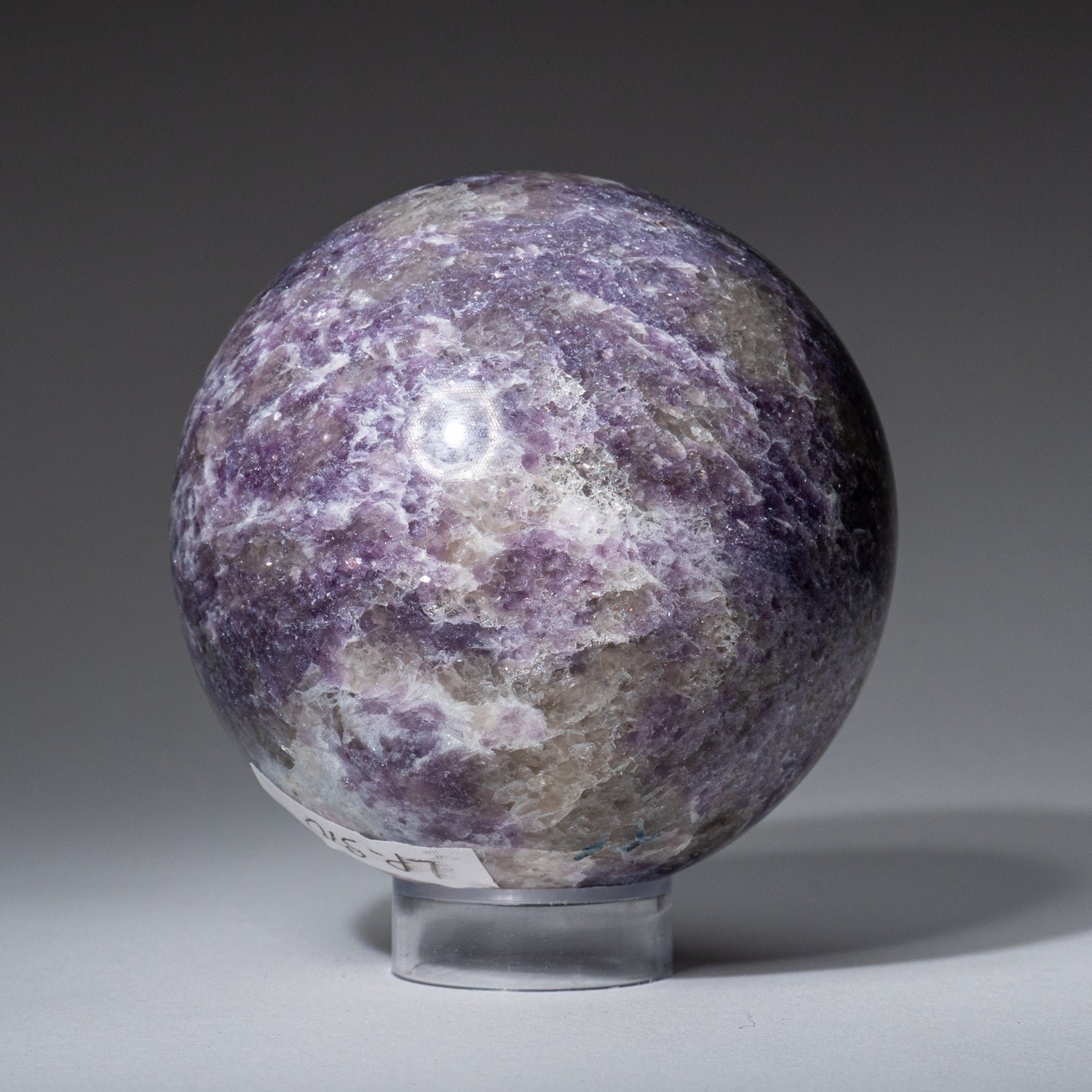 Genuine Polished Lepidolite (3") Sphere from Madagascar