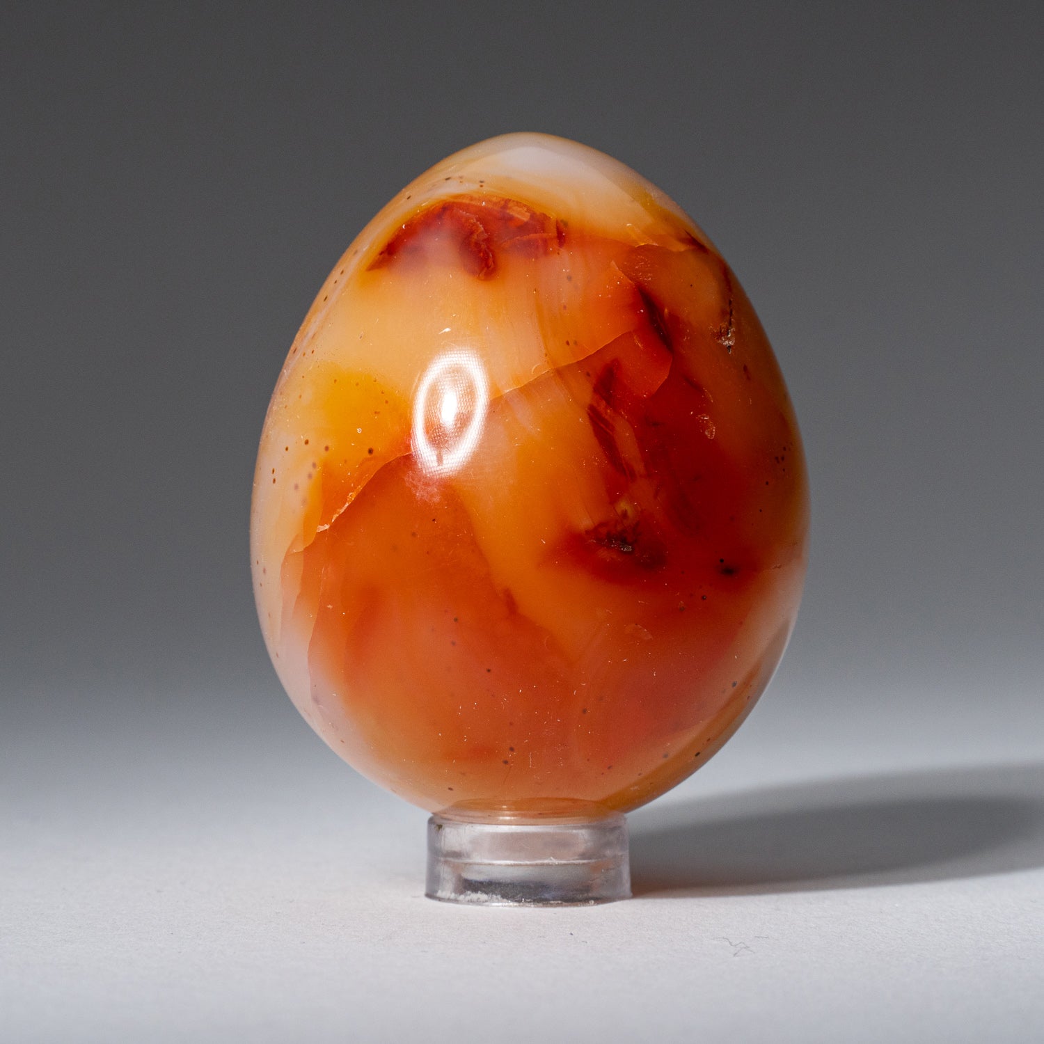 Genuine Carnelian Agate (Small) Egg from Madagascar