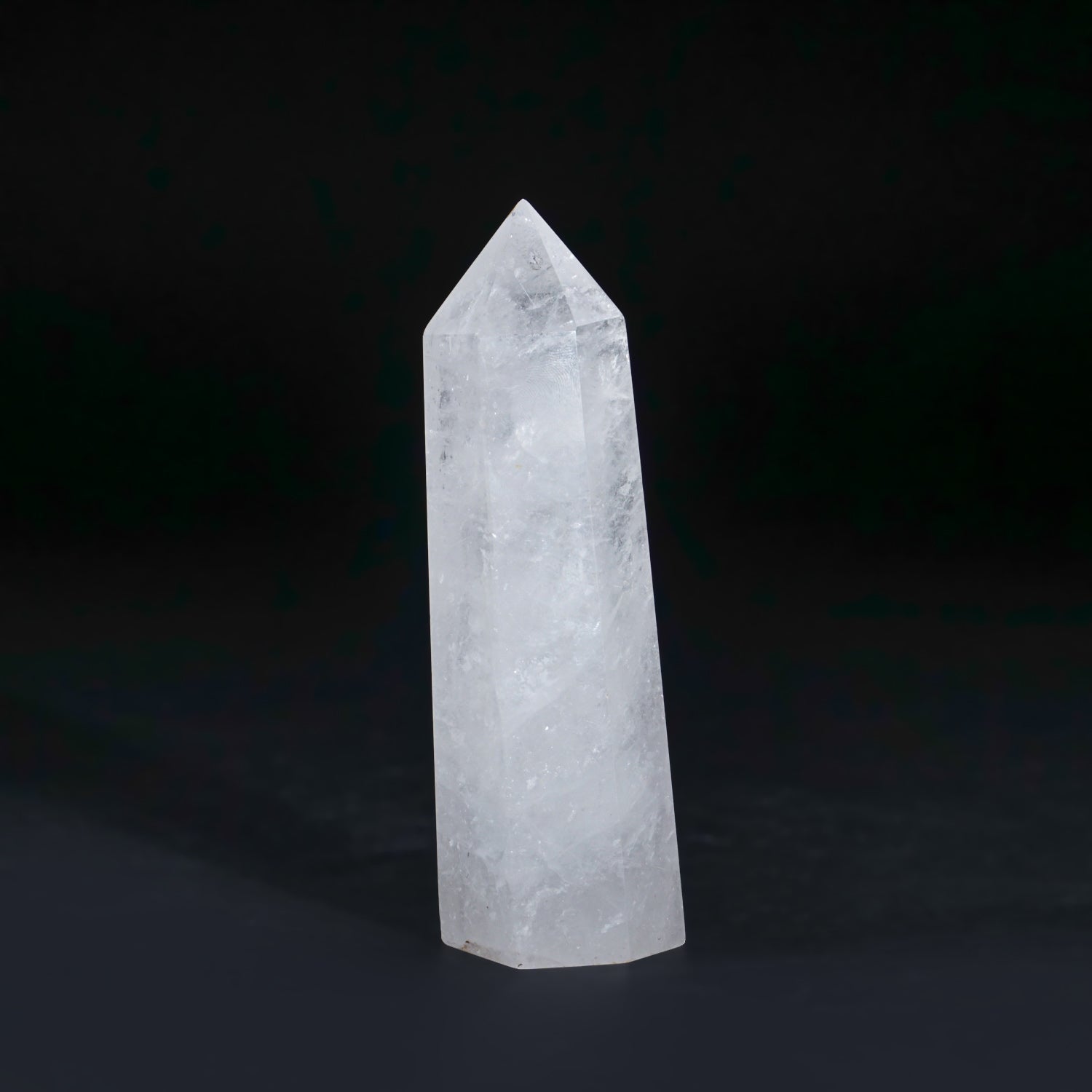 Genuine Polished Clear Quartz Point From Brazil (.9 lbs)