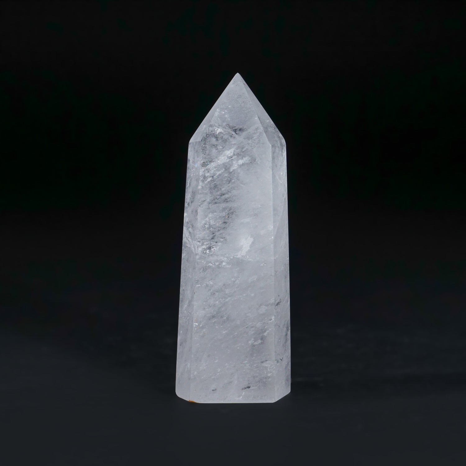 Genuine Polished Clear Quartz Point From Brazil (344 grams)