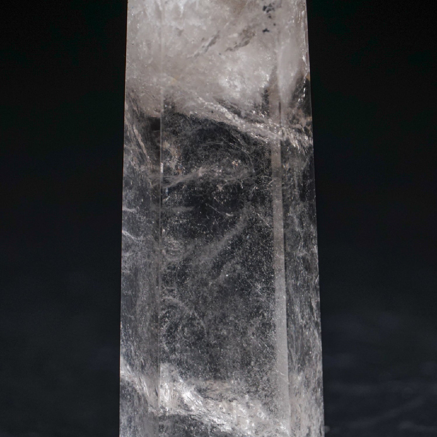 Genuine Polished Clear Quartz Point From Brazil (226.6 grams)