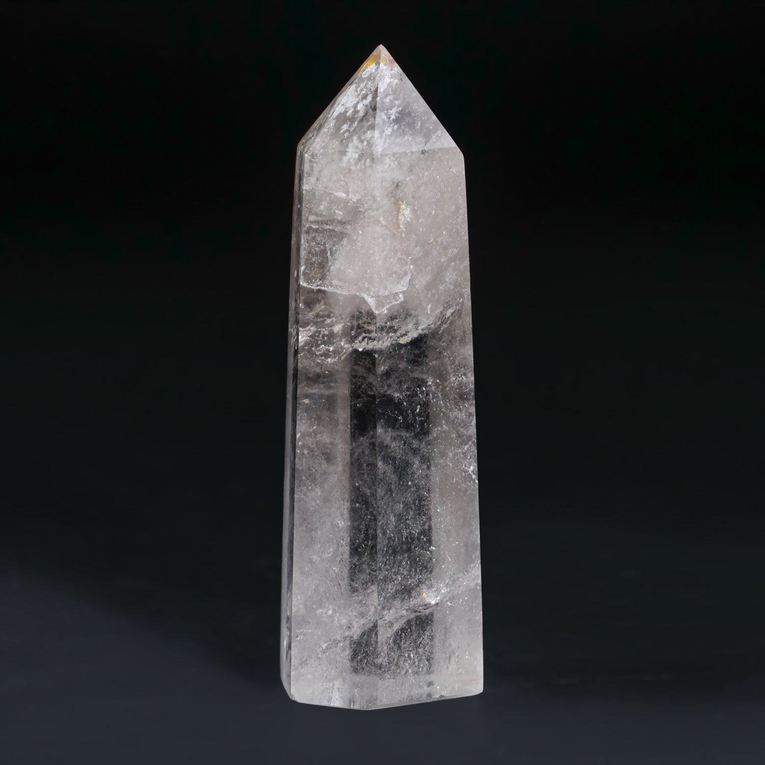 Genuine Polished Clear Quartz Point From Brazil (226.6 grams)