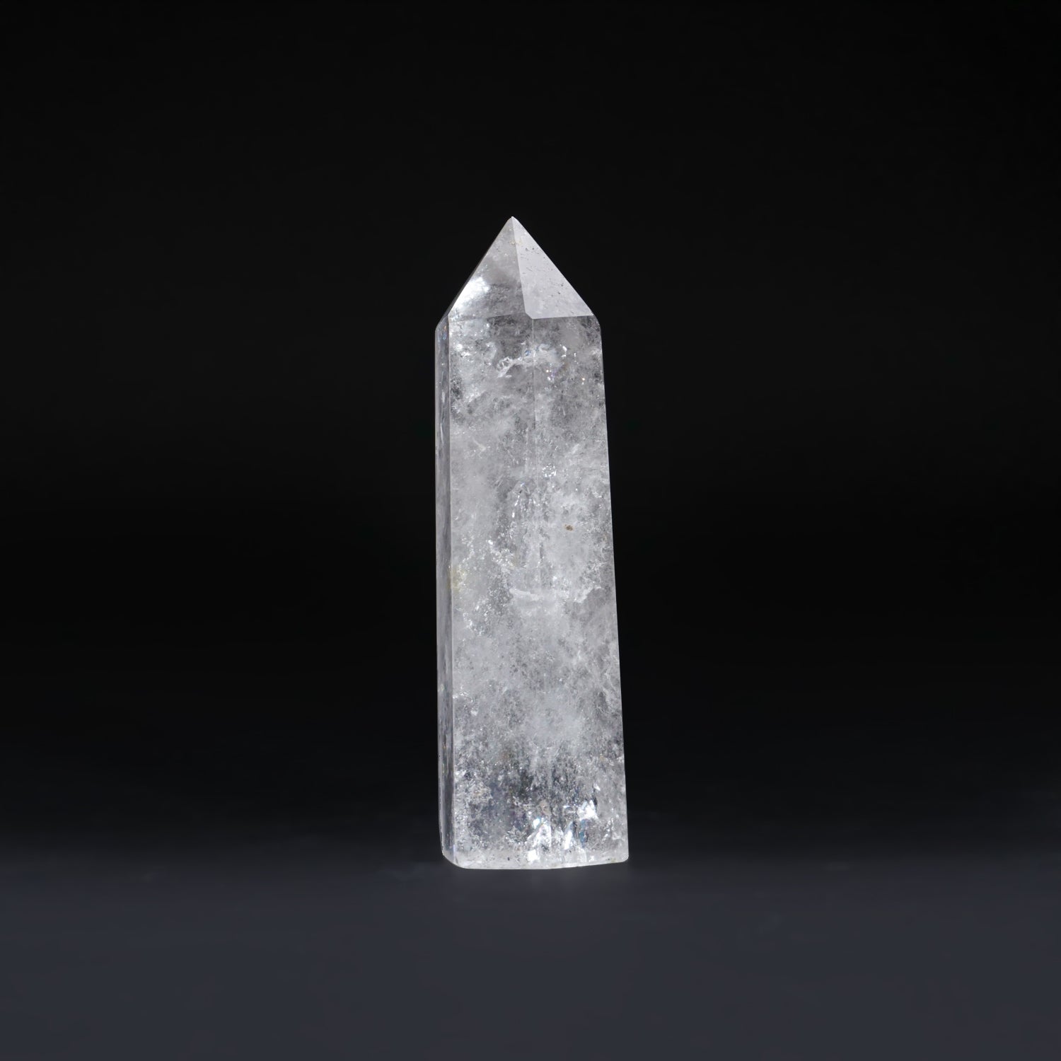 Genuine Polished Clear Quartz Point From Brazil (241 grams)