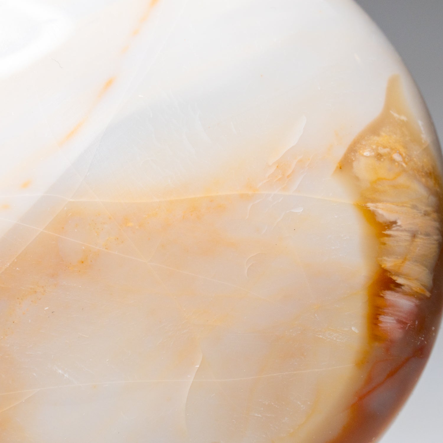 Genuine Polished Polychrome Jasper Heart from Madagascar (424.4 grams)