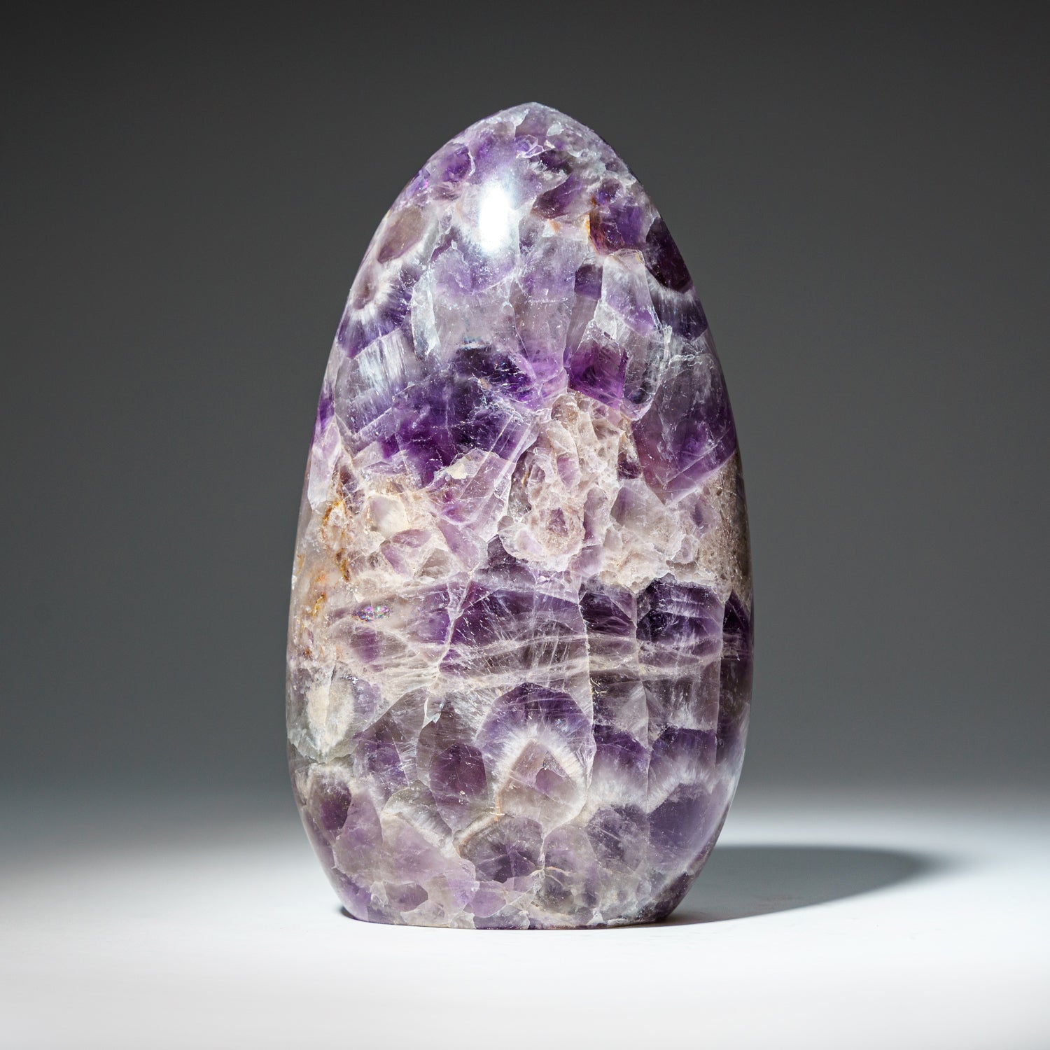 Polished Chevron Amethyst Freefrom from Brazil (5.2 lbs)
