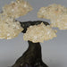 Genuine White Quartz Clustered Gemstone Tree on Amethyst Matrix - The Energy Tree (4") - Astro Gallery of Gems