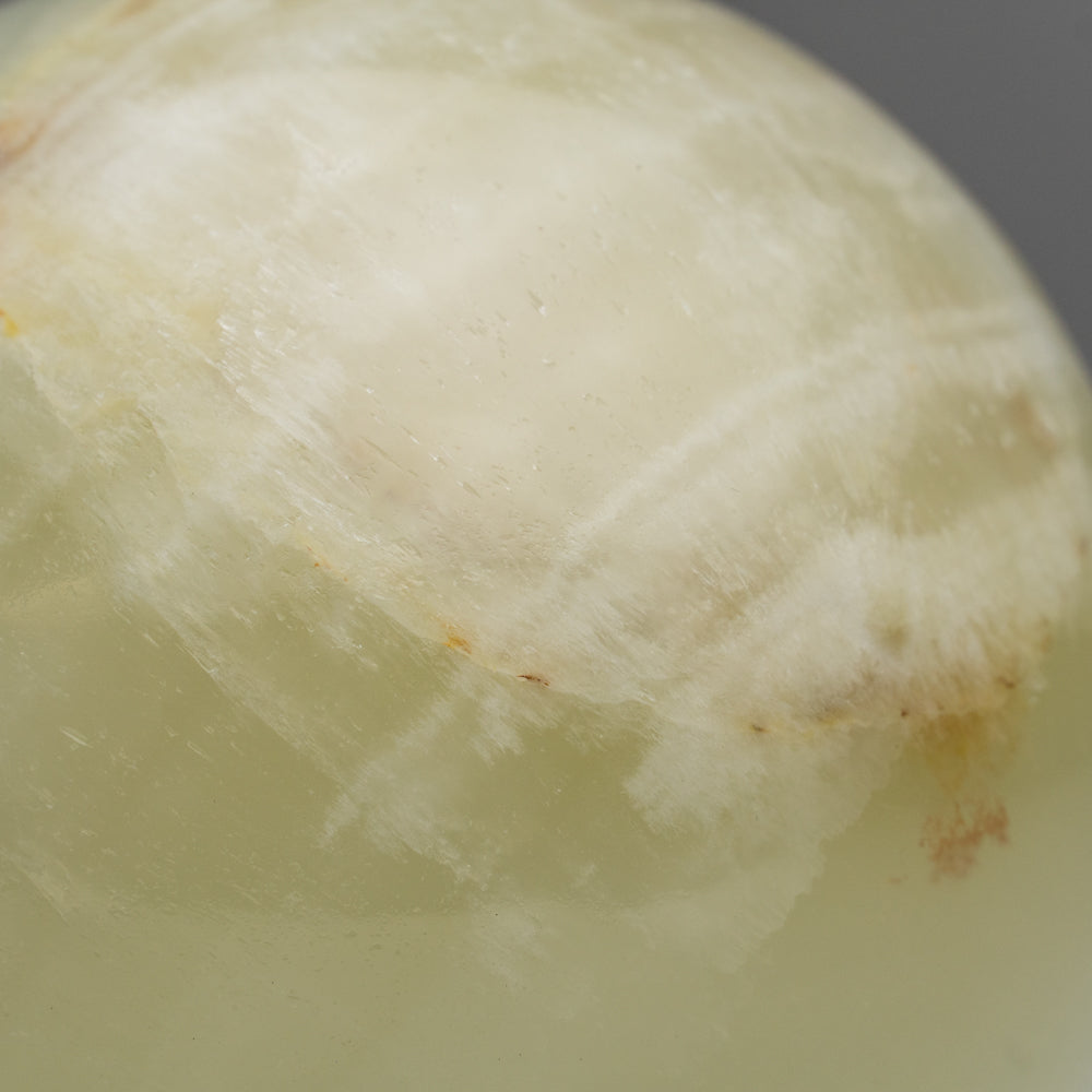 Genuine Polished Banded Green Onyx Sphere from Mexico (3 lbs)